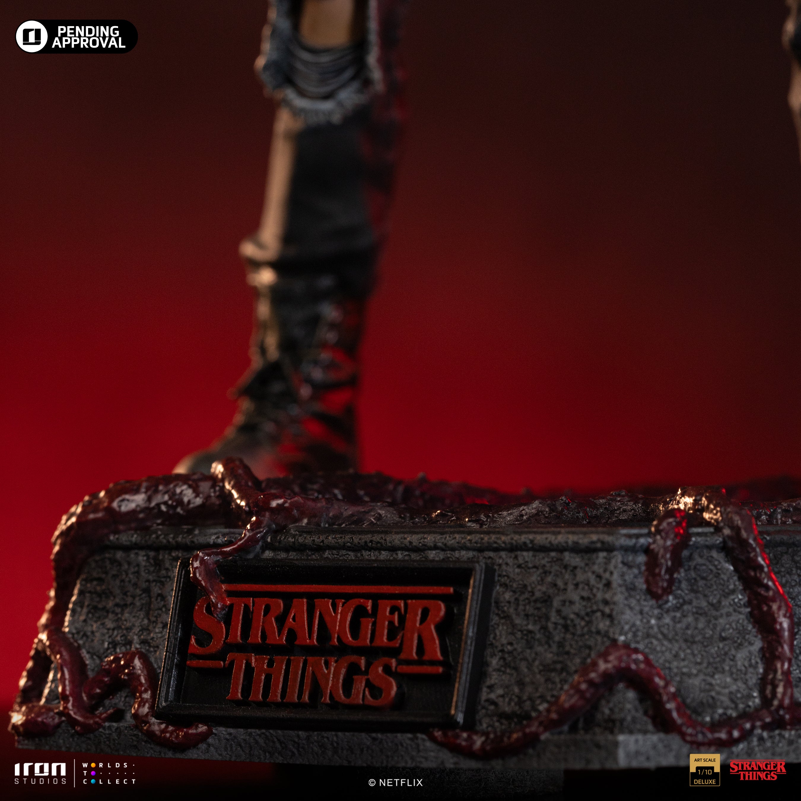 Iron Studios 1/10 Scale Limited Edition Deluxe Stranger Things Eddie Munson Statue