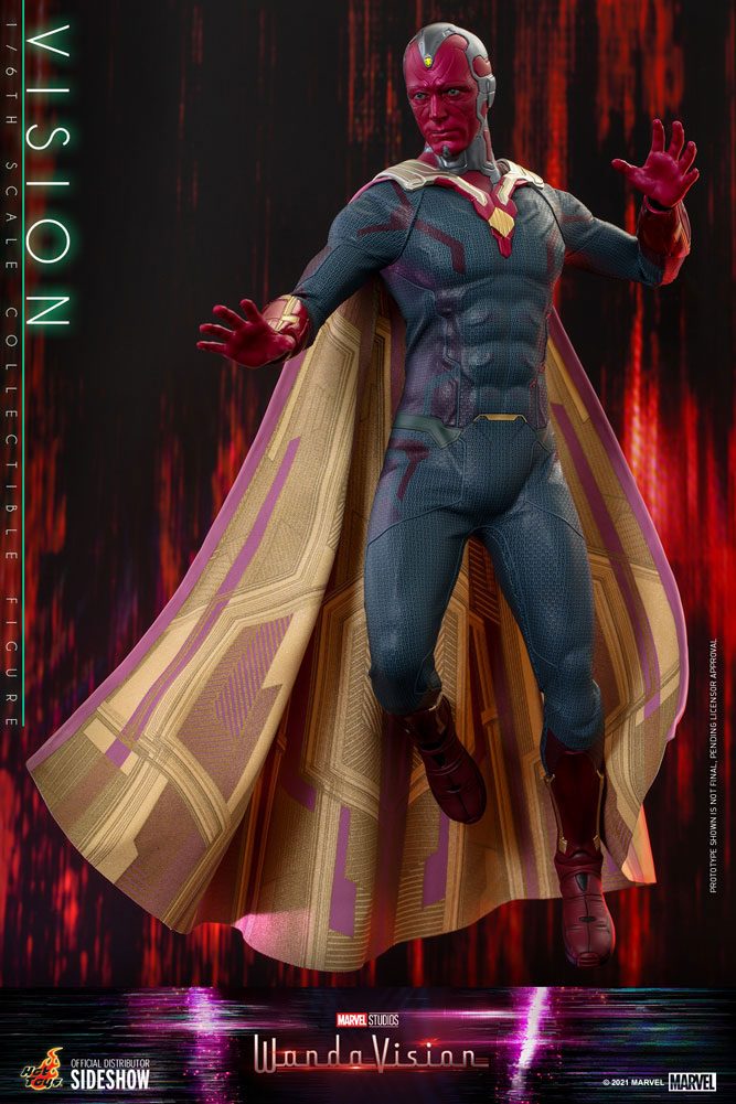 Hot Toys 1/6 Scale Marvel WandaVision Vision Collectible Figure