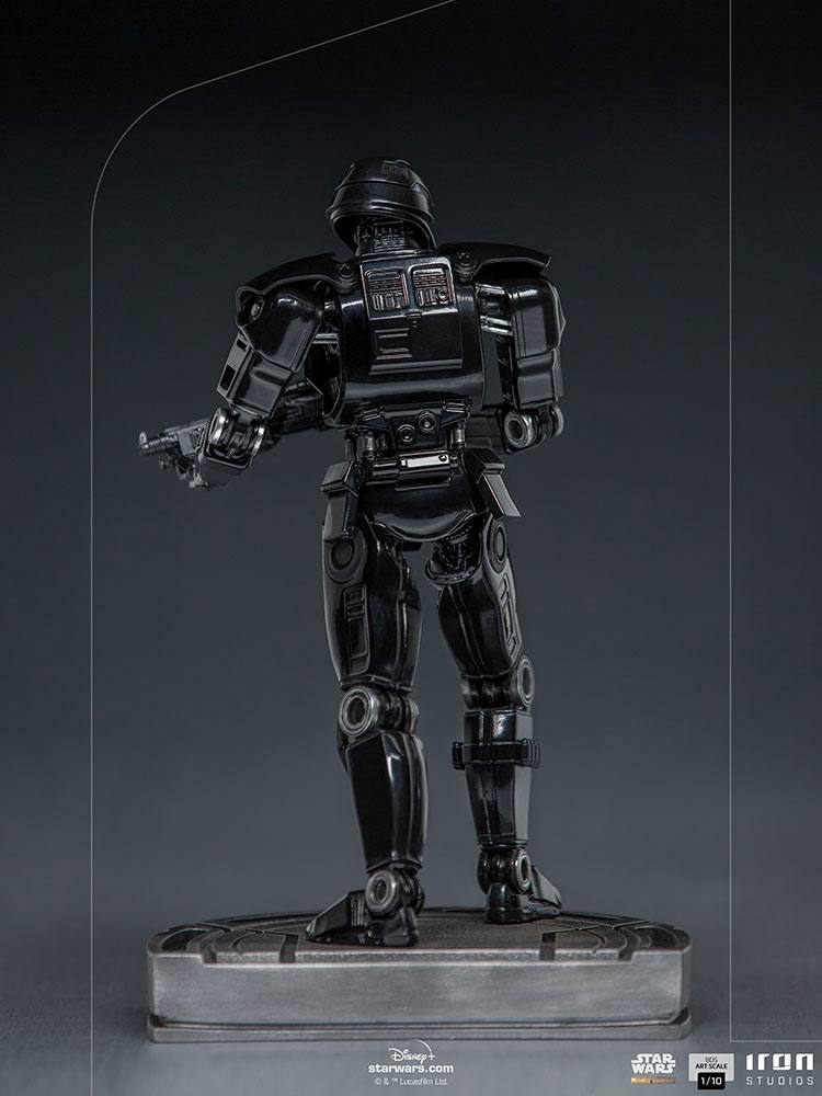 Iron Studios Collectible Star Wars The Mandalorian BDS 1/10 Art Scale Statue of the Fearsome Dark Trooper