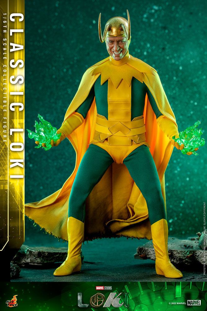 Hot Toys 1:6 Scale Classic Loki 31 cm Action Figure Collectible from Marvel's Loki Series