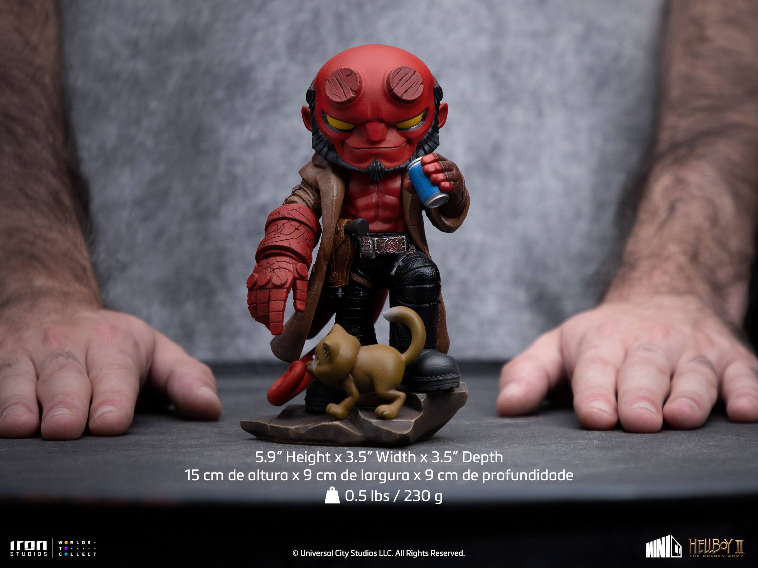 Iron Studios Stylized PVC MiniCo Hellboy from The Golden Army