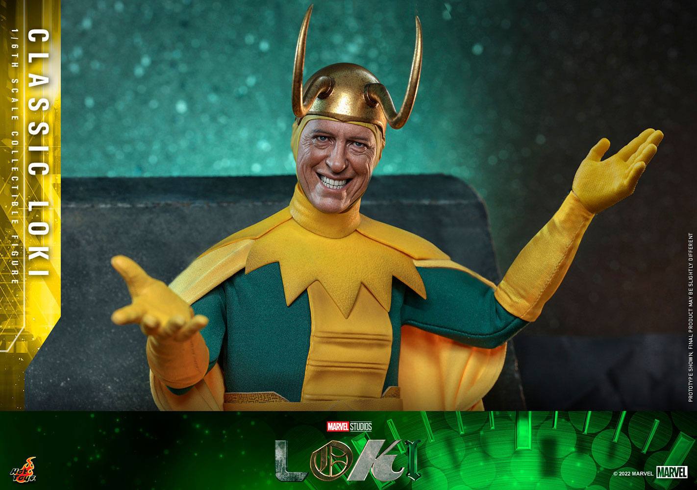 Hot Toys 1:6 Scale Classic Loki 31 cm Action Figure Collectible from Marvel's Loki Series