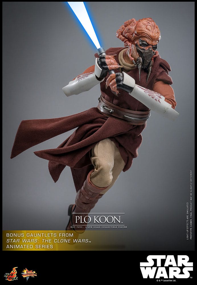 Hot Toys Highly Detailed 1/6th Scale Collectible Figure of Plo Koon from Star Wars: Revenge of the Sith