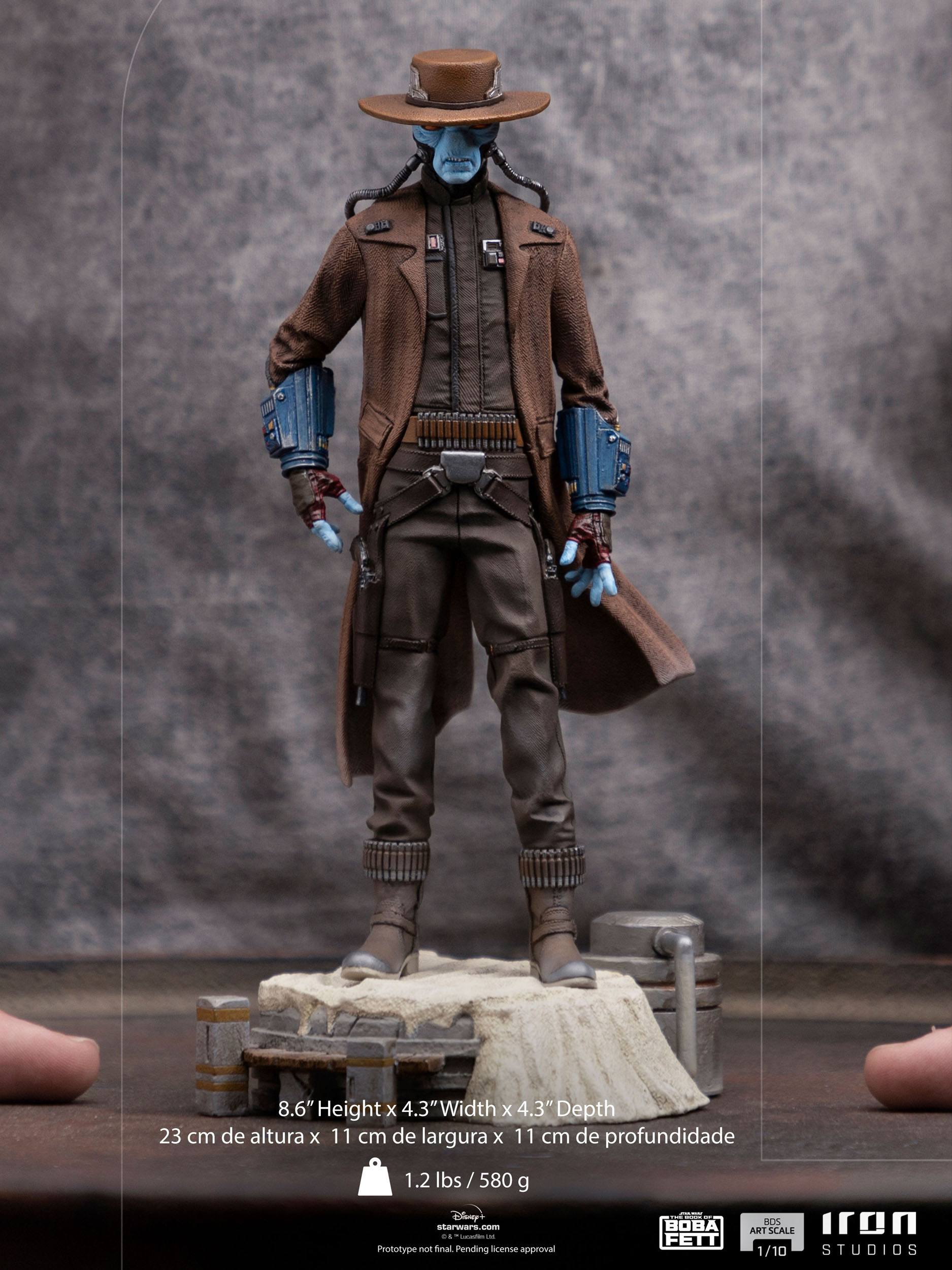 Iron Studios Collectible 1/10 Art Scale Statue of Star Wars: The Book of Boba Fett - Cad Bane