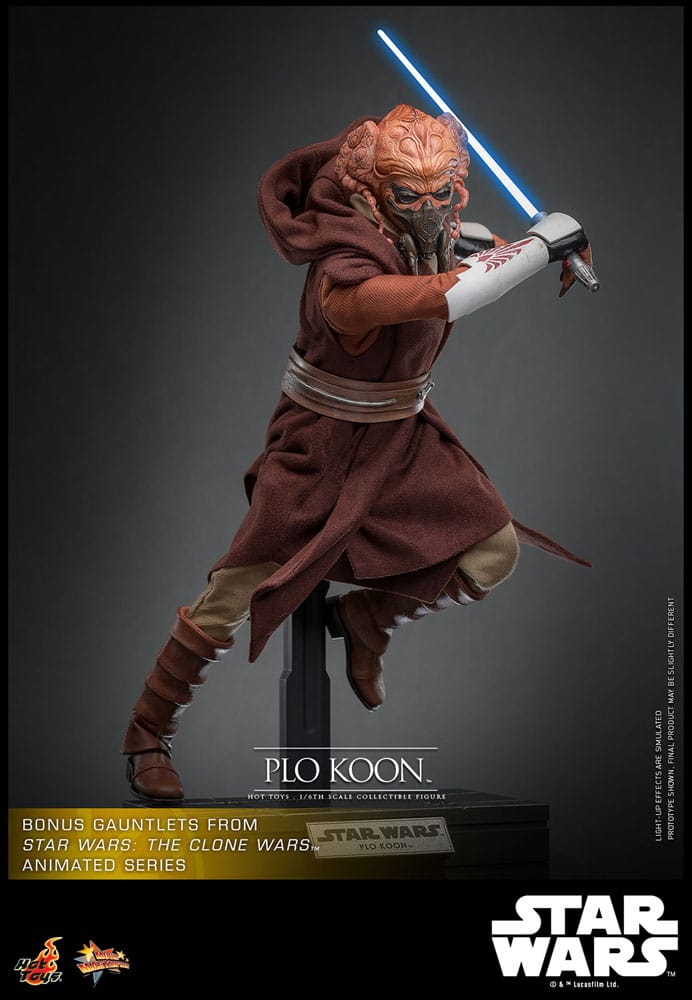 Hot Toys Highly Detailed 1/6th Scale Collectible Figure of Plo Koon from Star Wars: Revenge of the Sith