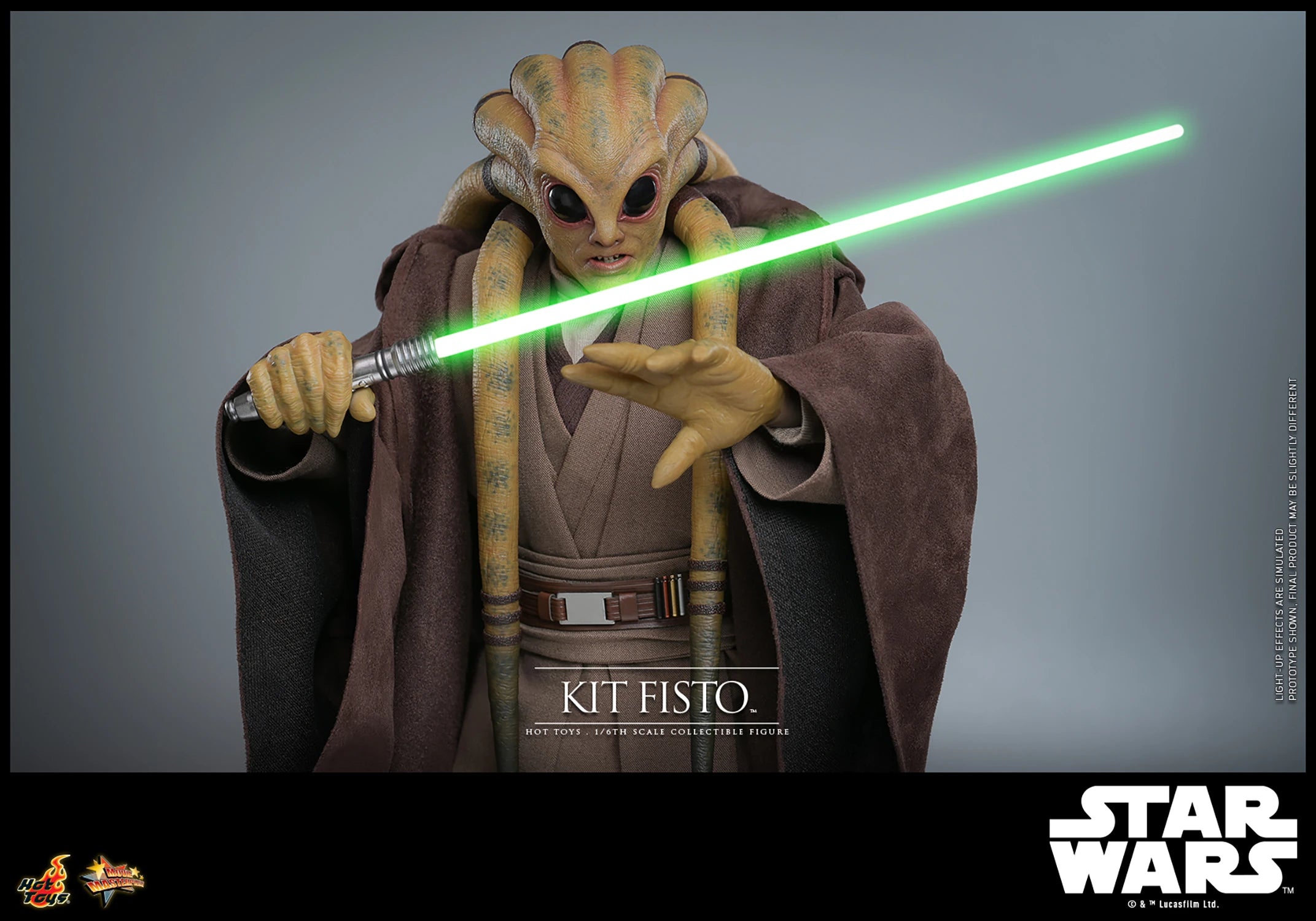 Hot Toys 1/6th Scale Collectible Star Wars Revenge of the Sith Kit Fisto Action Figure
