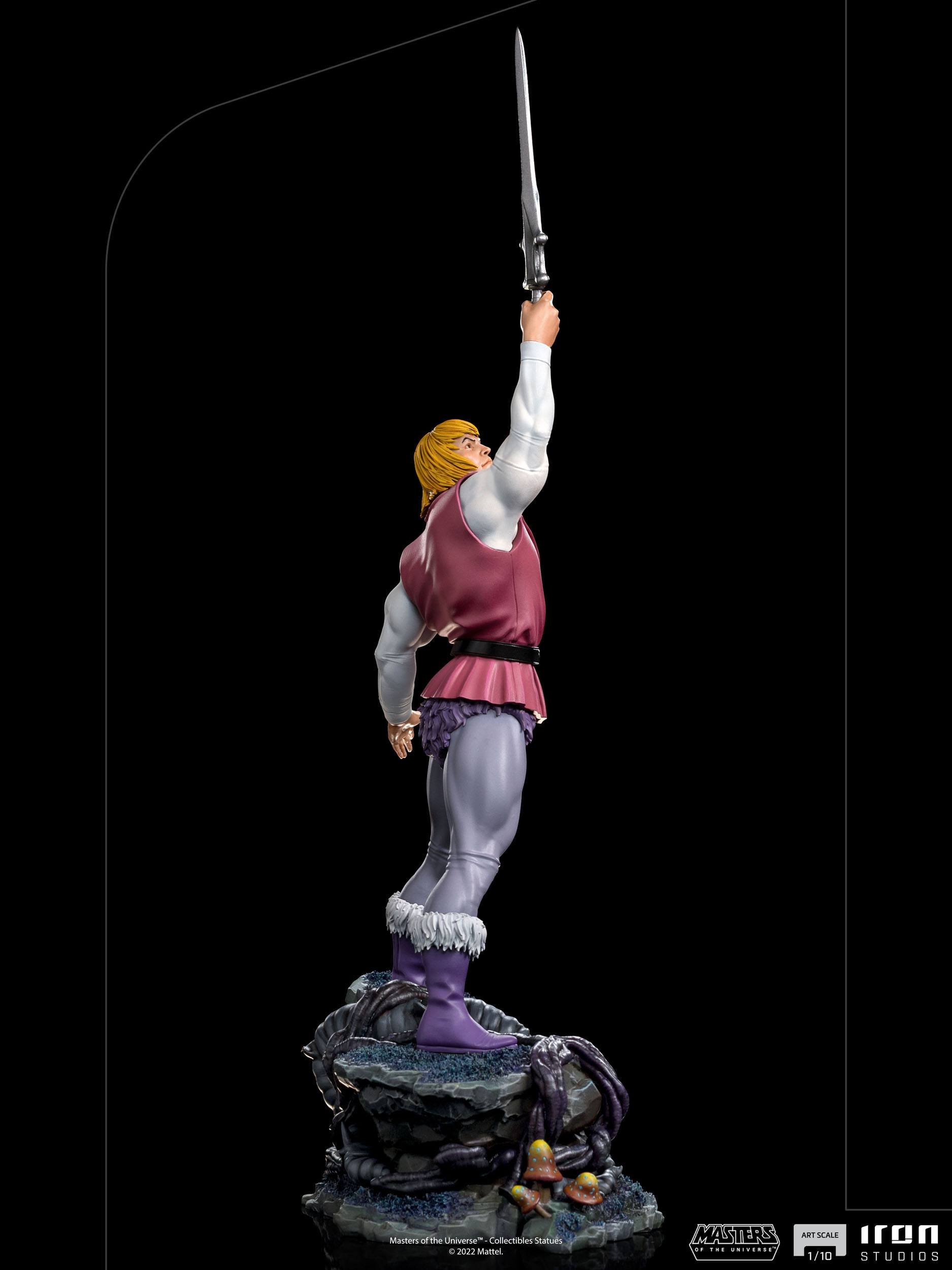 Iron Studios 1/10 BDS Art Scale Collectible Statue of Masters of the Universe's Prince Adam