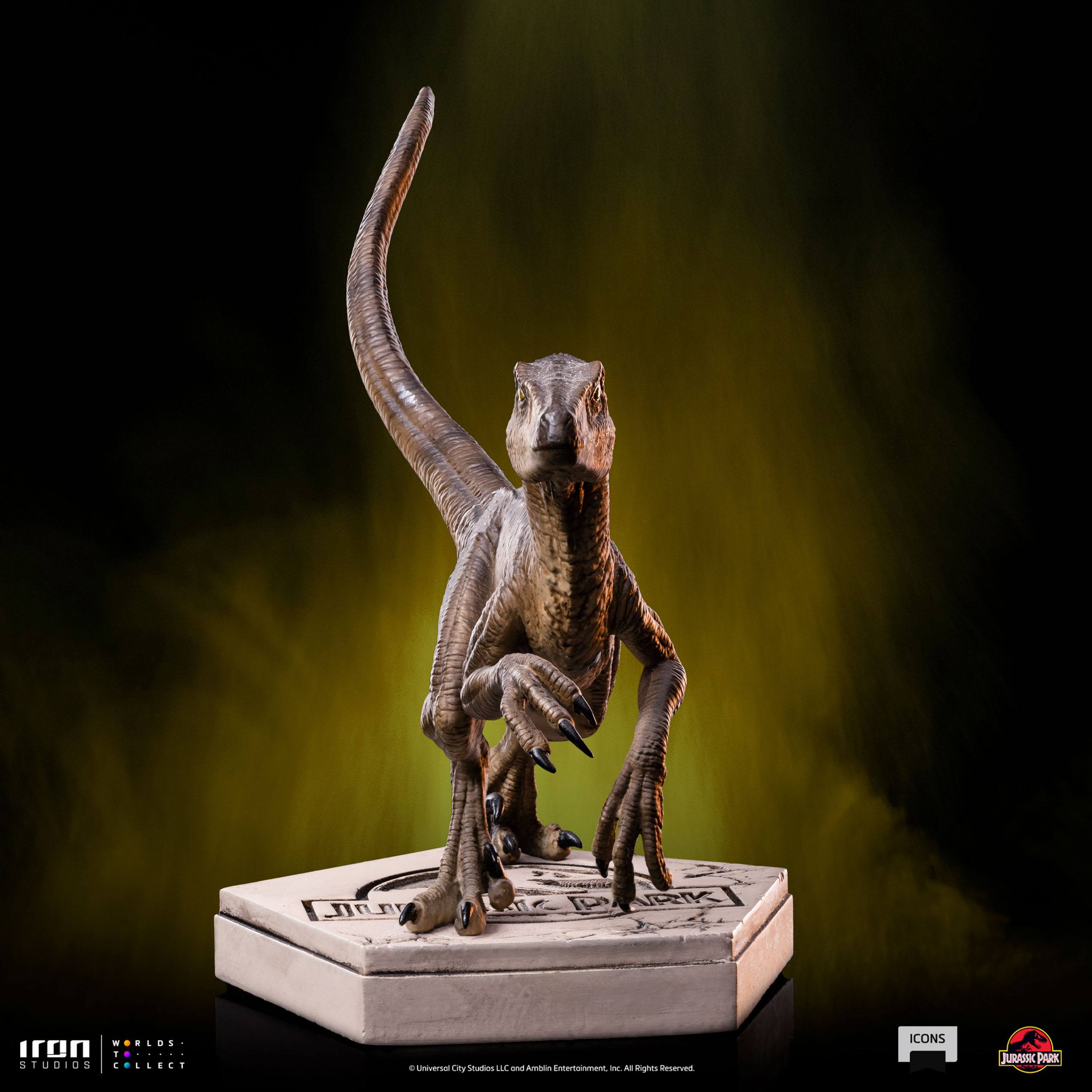 Iron Studios Stylized Jurassic World Velociraptor (B) Icon Statue