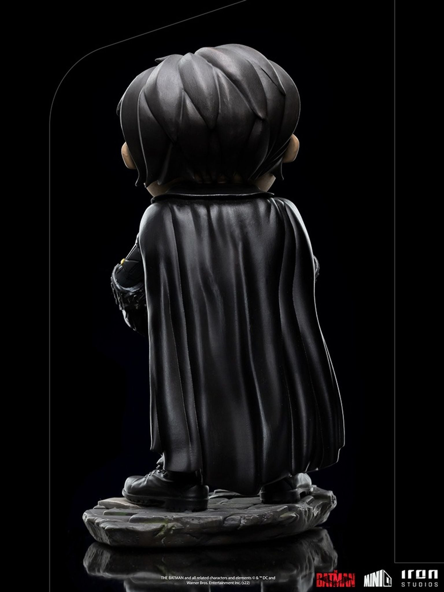 Iron Studios Collectible The Batman MiniCo Unmasked Batman Statue Inspired by the 2022 Movie