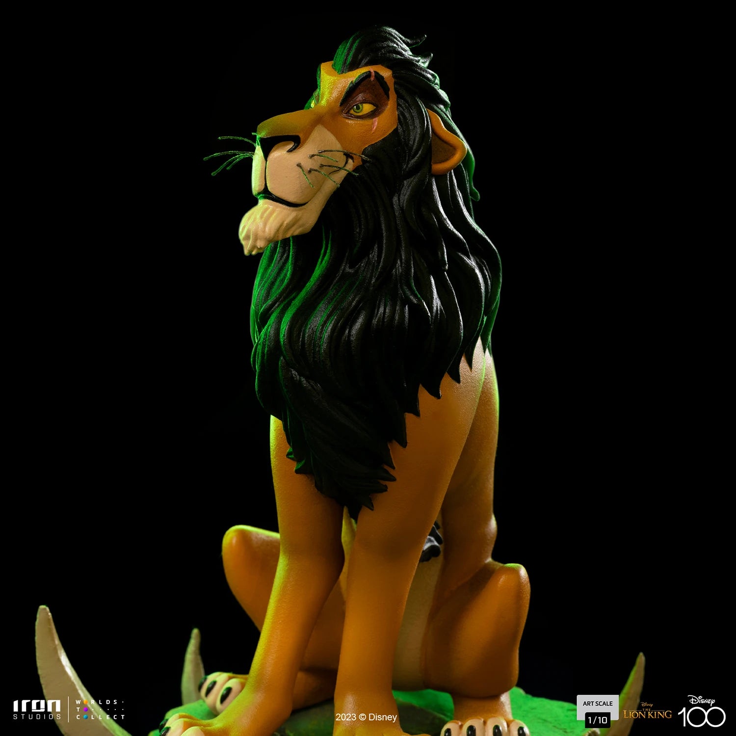 Iron Studios Collectible Disney The Lion King 1/10 Art Scale Statue Featuring the Infamous Scar