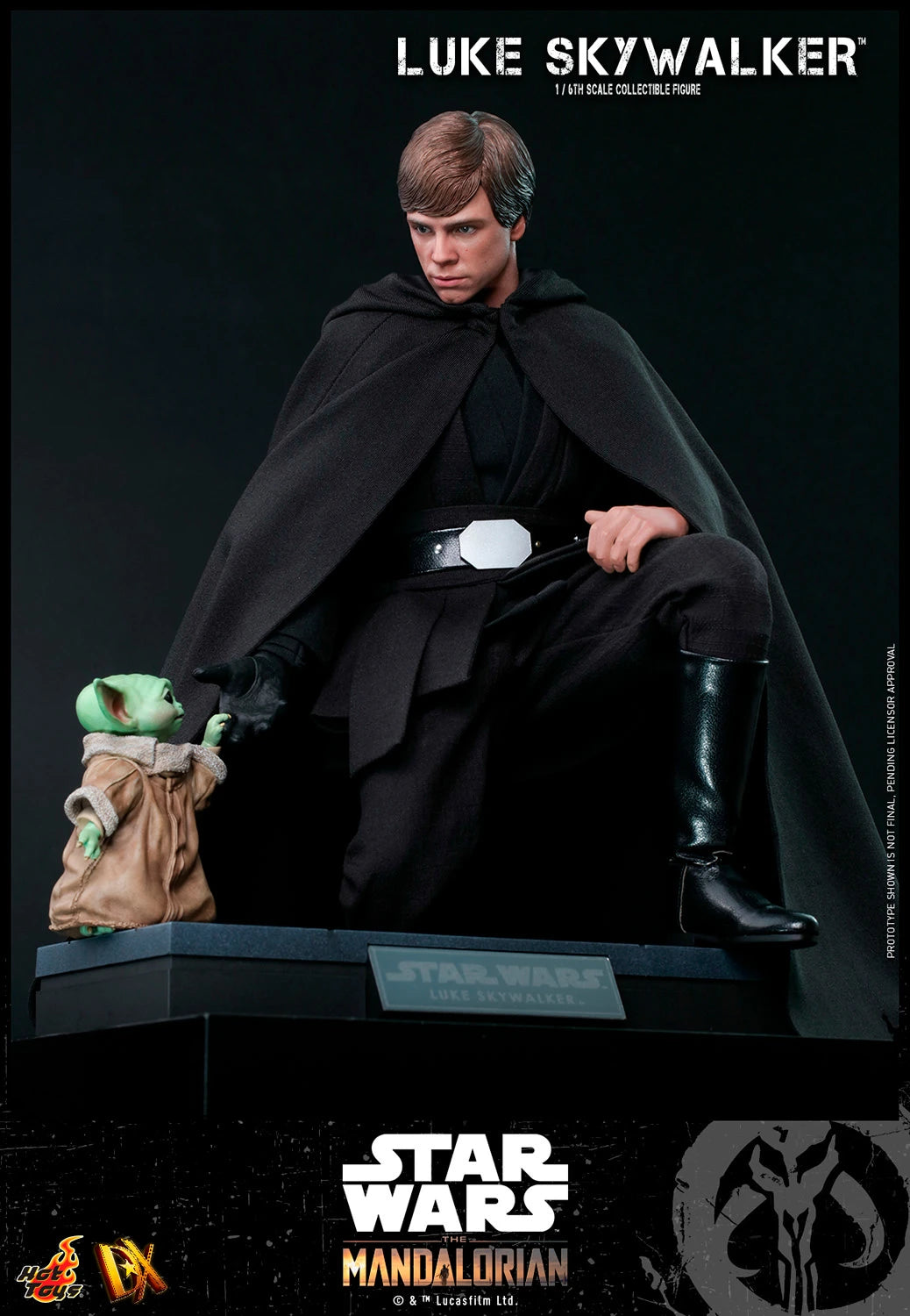 Hot Toys 1/6th Scale Collectible Luke Skywalker Jedi Knight Action Figure