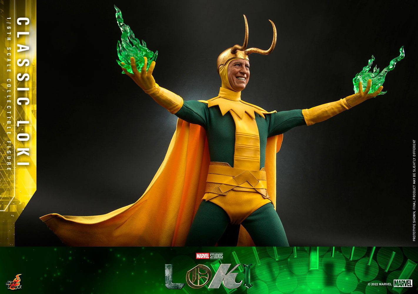 Hot Toys 1:6 Scale Classic Loki 31 cm Action Figure Collectible from Marvel's Loki Series