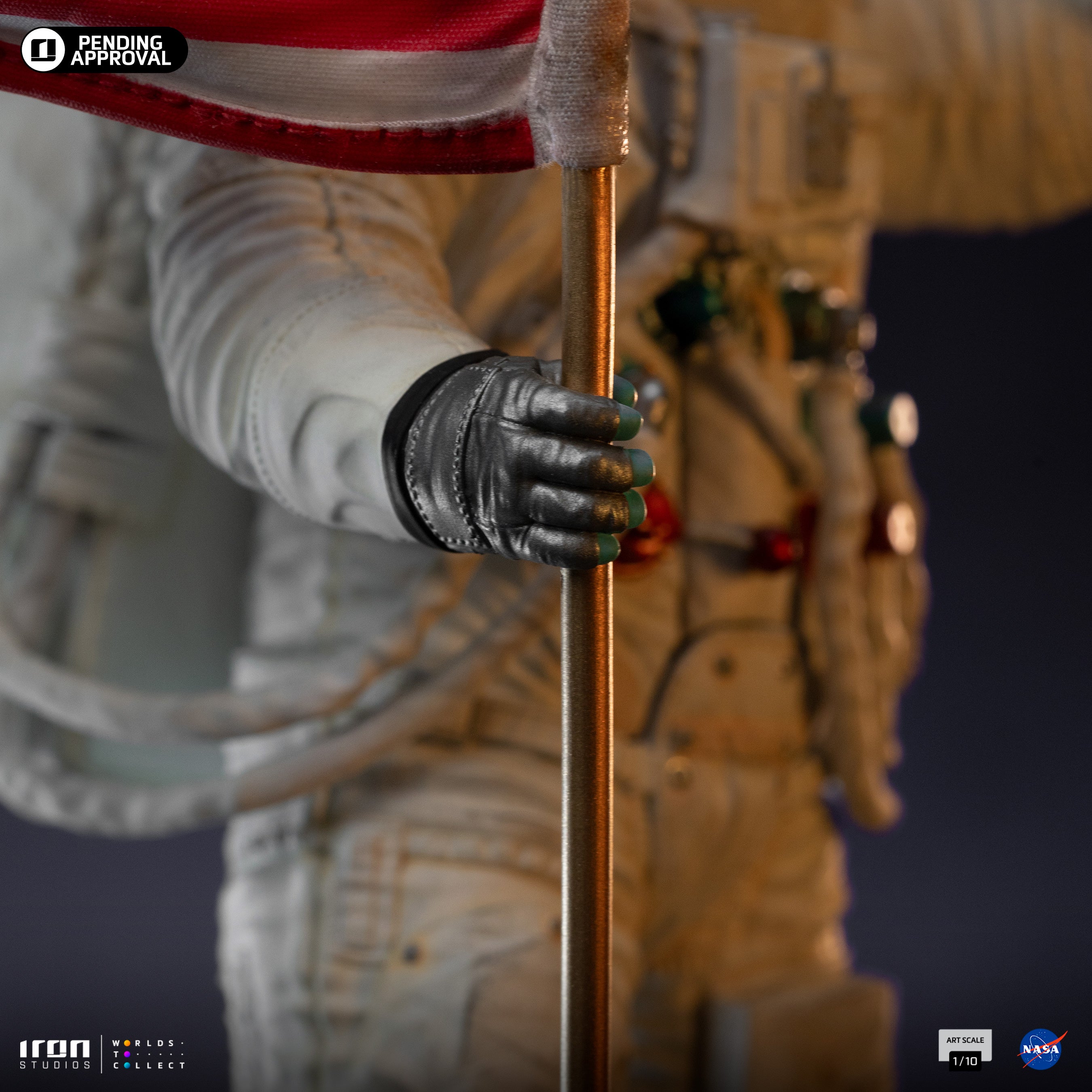 Iron Studios Limited Edition 1/10 Art Scale Apollo 11 Astronaut Statue