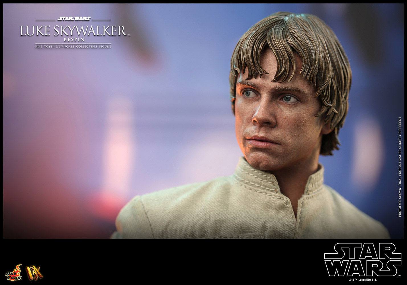 Hot Toys Star Wars: The Empire Strikes Back - Highly Detailed 1:6 Scale Collectible Figure of Luke Skywalker in Bespin Outfit