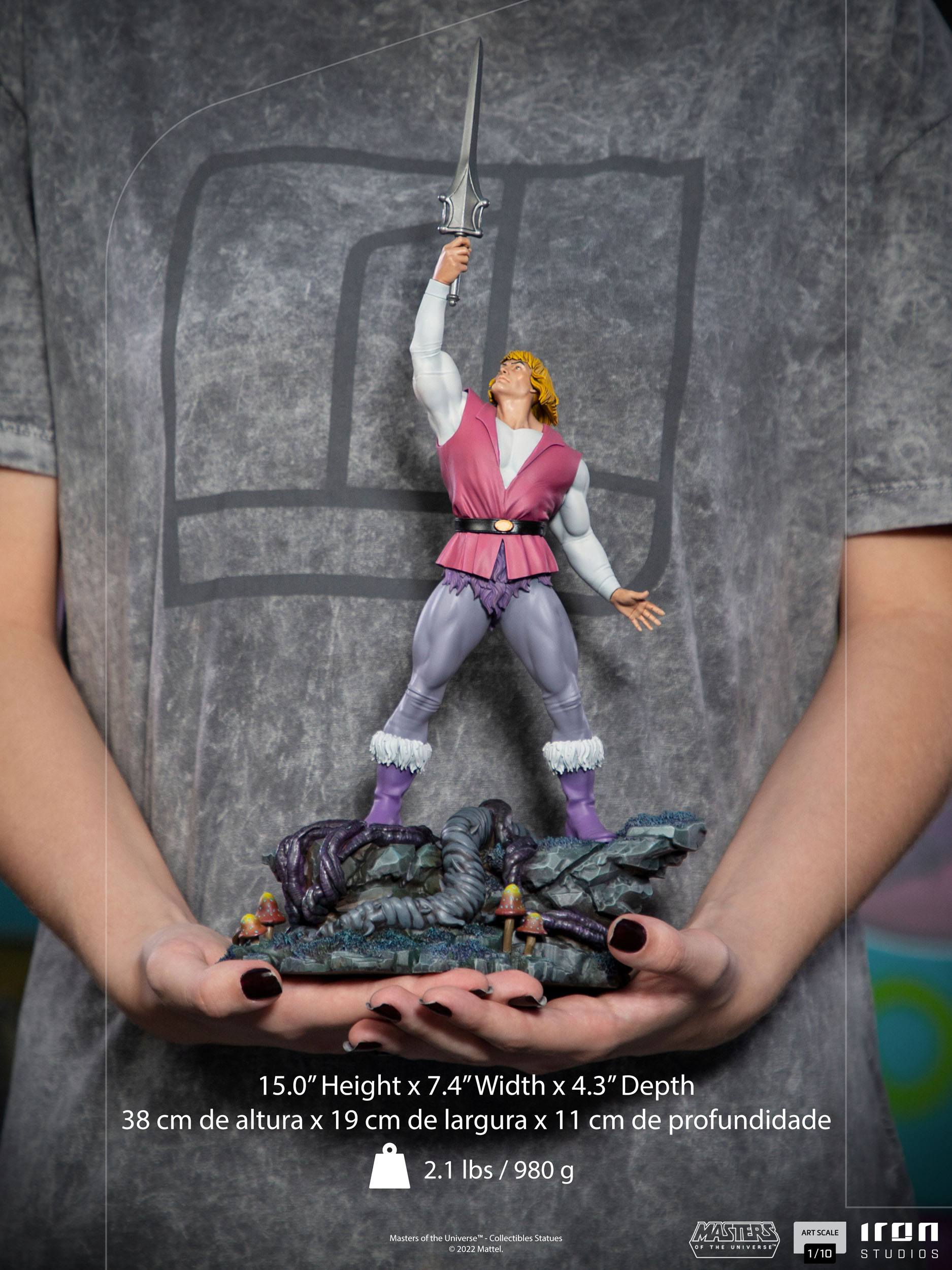 Iron Studios 1/10 BDS Art Scale Collectible Statue of Masters of the Universe's Prince Adam