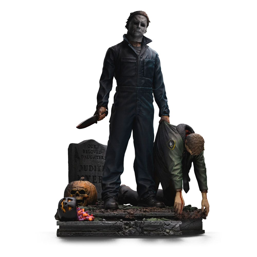 Iron Studios Limited Edition 1/10 Deluxe Art Scale Statue of Michael Myers from Halloween II Horror Movie