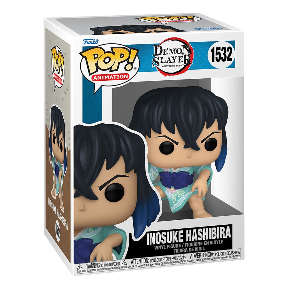 Demon Slayer Inosuke Kimono Style Funko POP! Animated Vinyl Figure