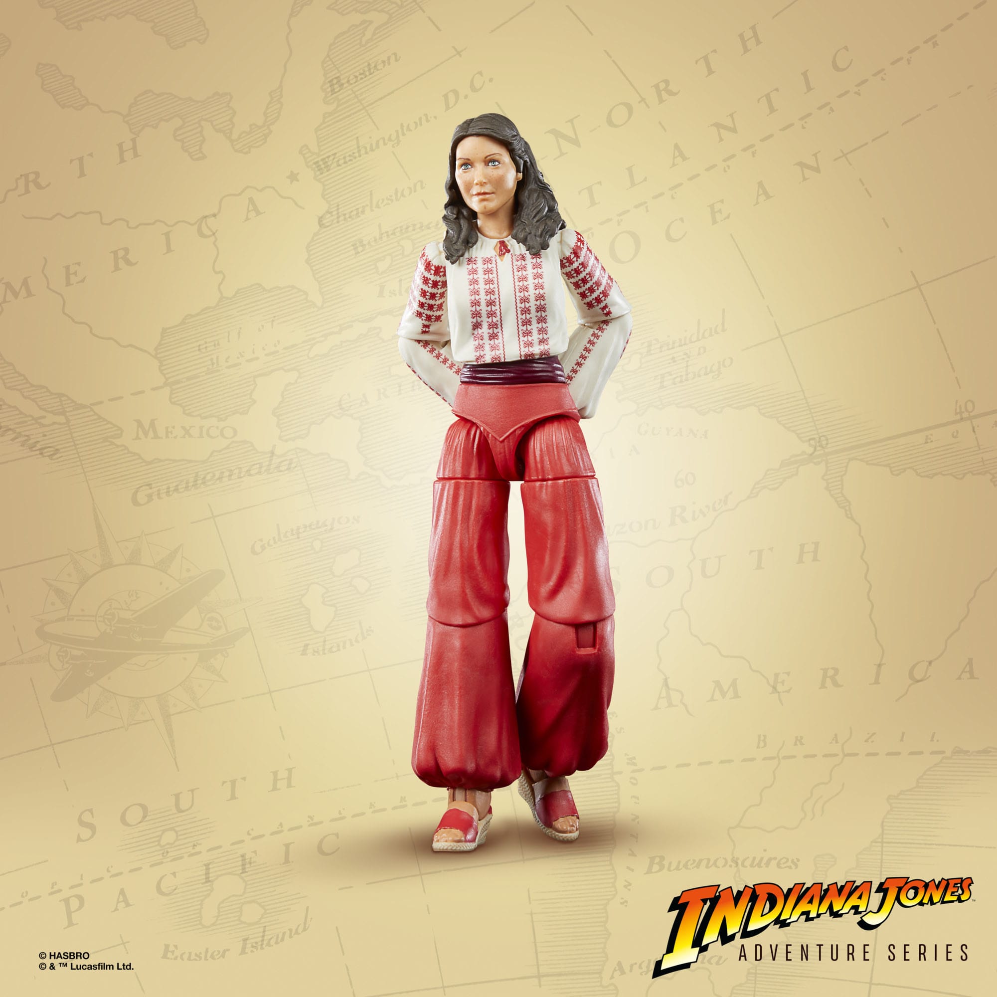 Indiana Jones Adventure Series Collectible 6 - inch Scale Marion Ravenwood Action Figure Toy