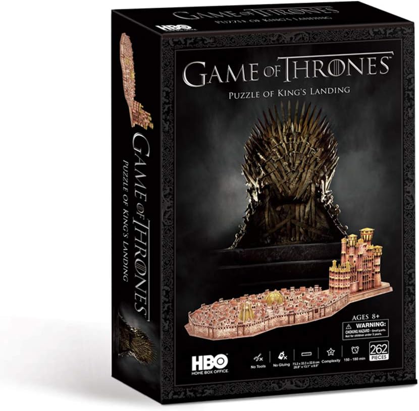 High - Quality 3D Puzzle of King's Landing from House of the Dragon