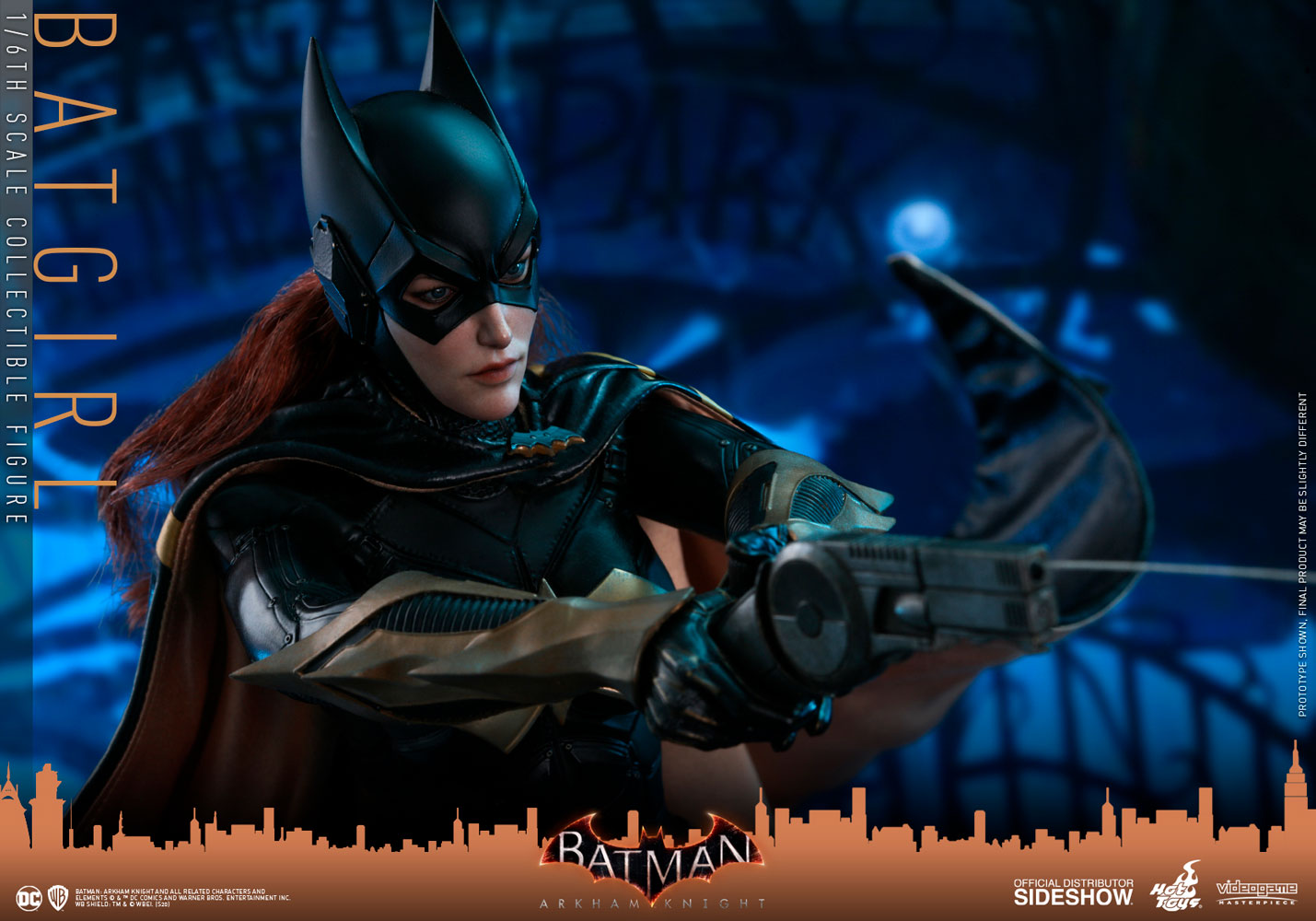 Hot Toys 1/6 Scale Masterpiece Action Figure - DC Comics Arkham Knight Batgirl