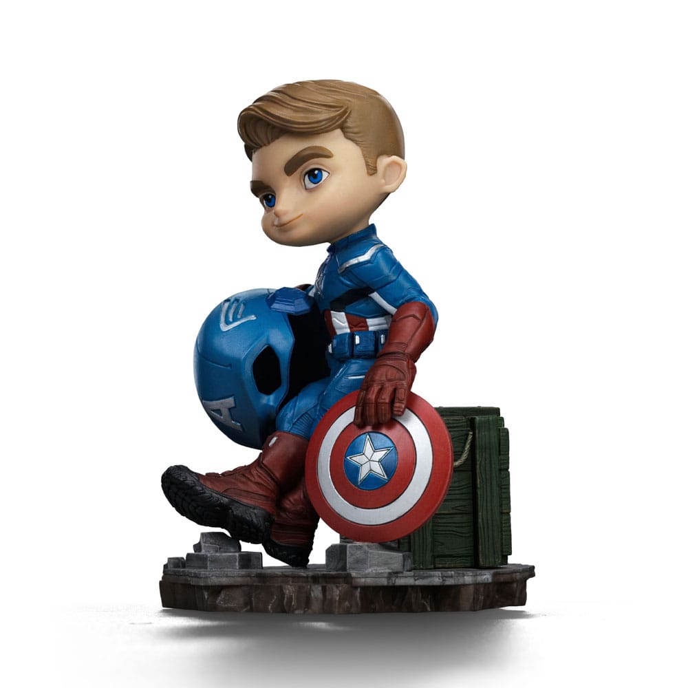 Iron Studios Marvel The Infinity Saga Miniature Collection Figurine - Captain America