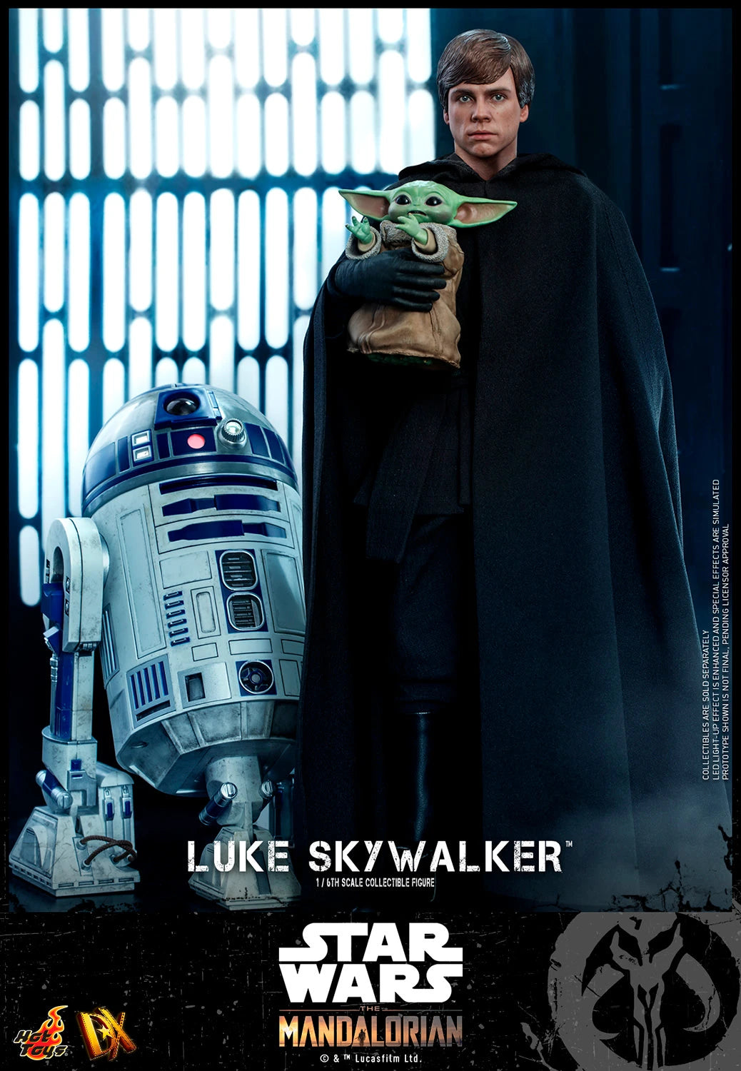 Hot Toys 1/6th Scale Collectible Luke Skywalker Jedi Knight Action Figure