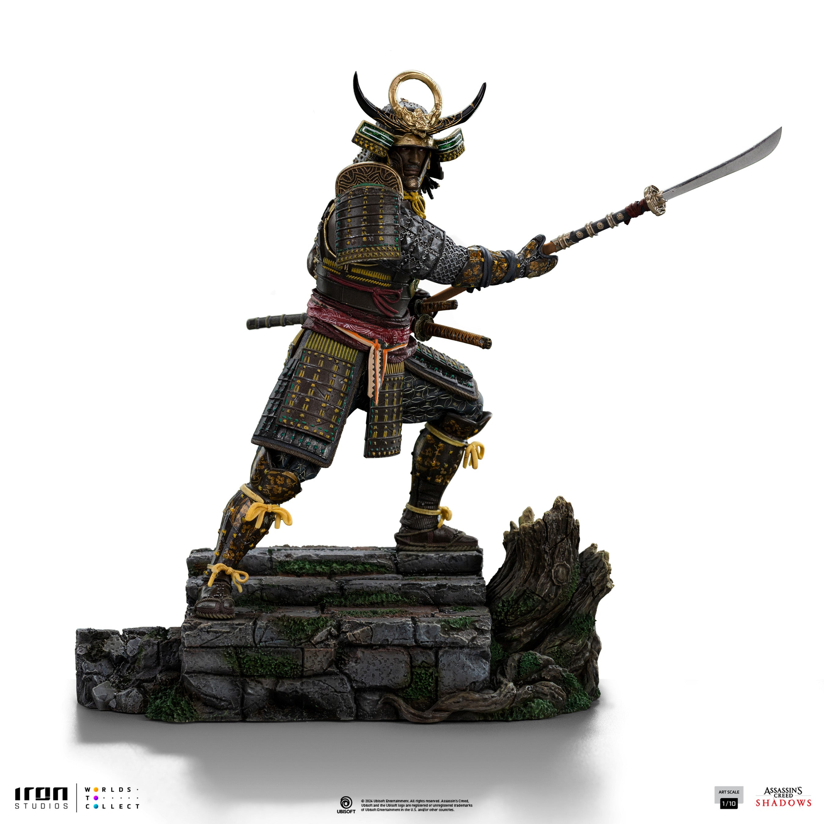 Iron Studios 1/10 Art Scale Limited Edition Assassin's Creed Shadows Yasuke Statue
