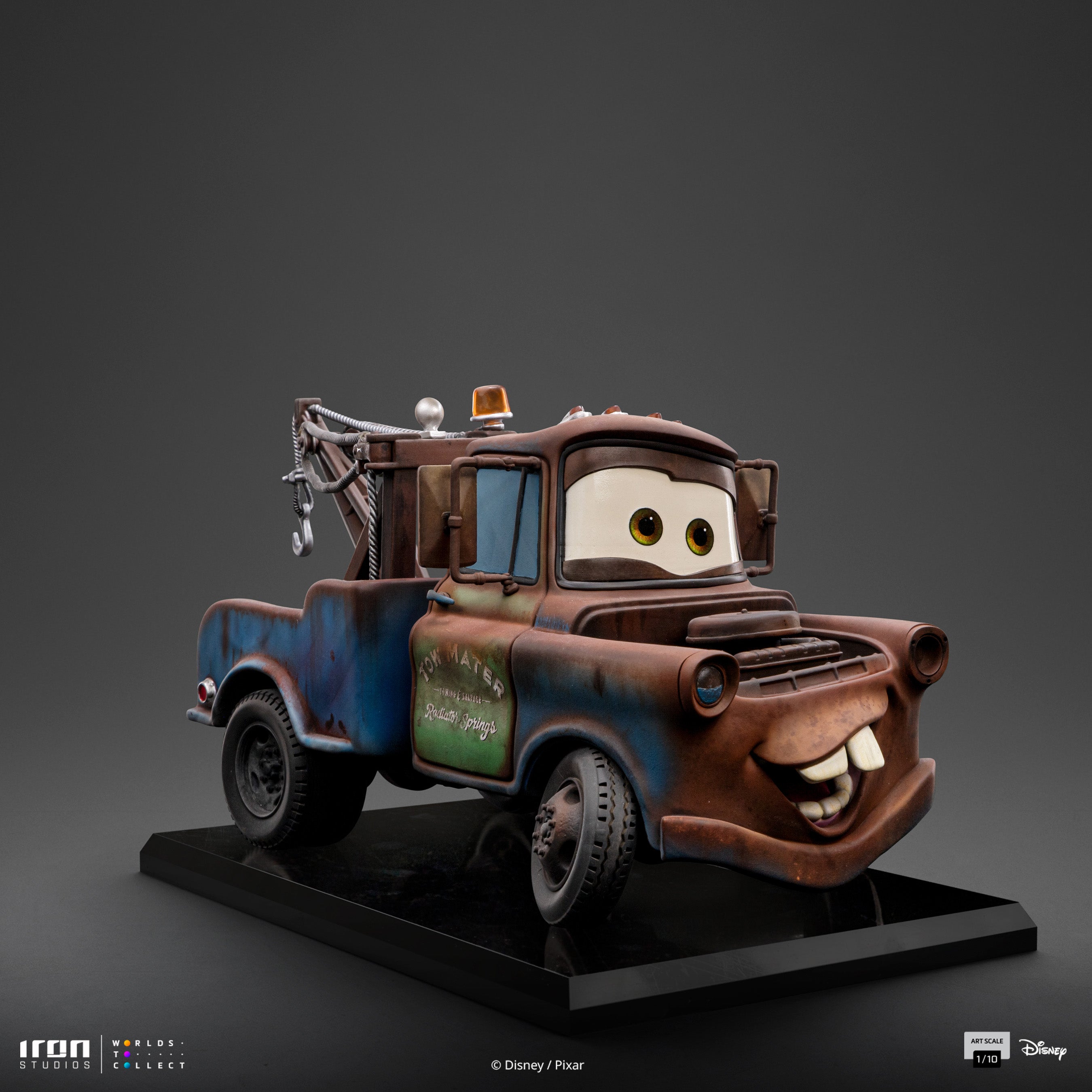 Iron Studios Limited Edition 1/10 Scale Collectible Statue of Disney Pixar Cars' Tow Mater