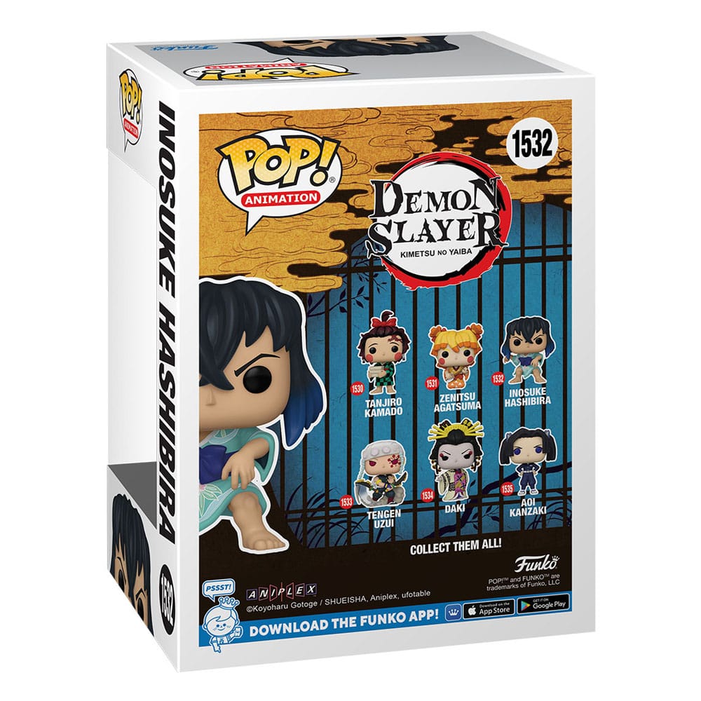 Demon Slayer Inosuke Kimono Style Funko POP! Animated Vinyl Figure