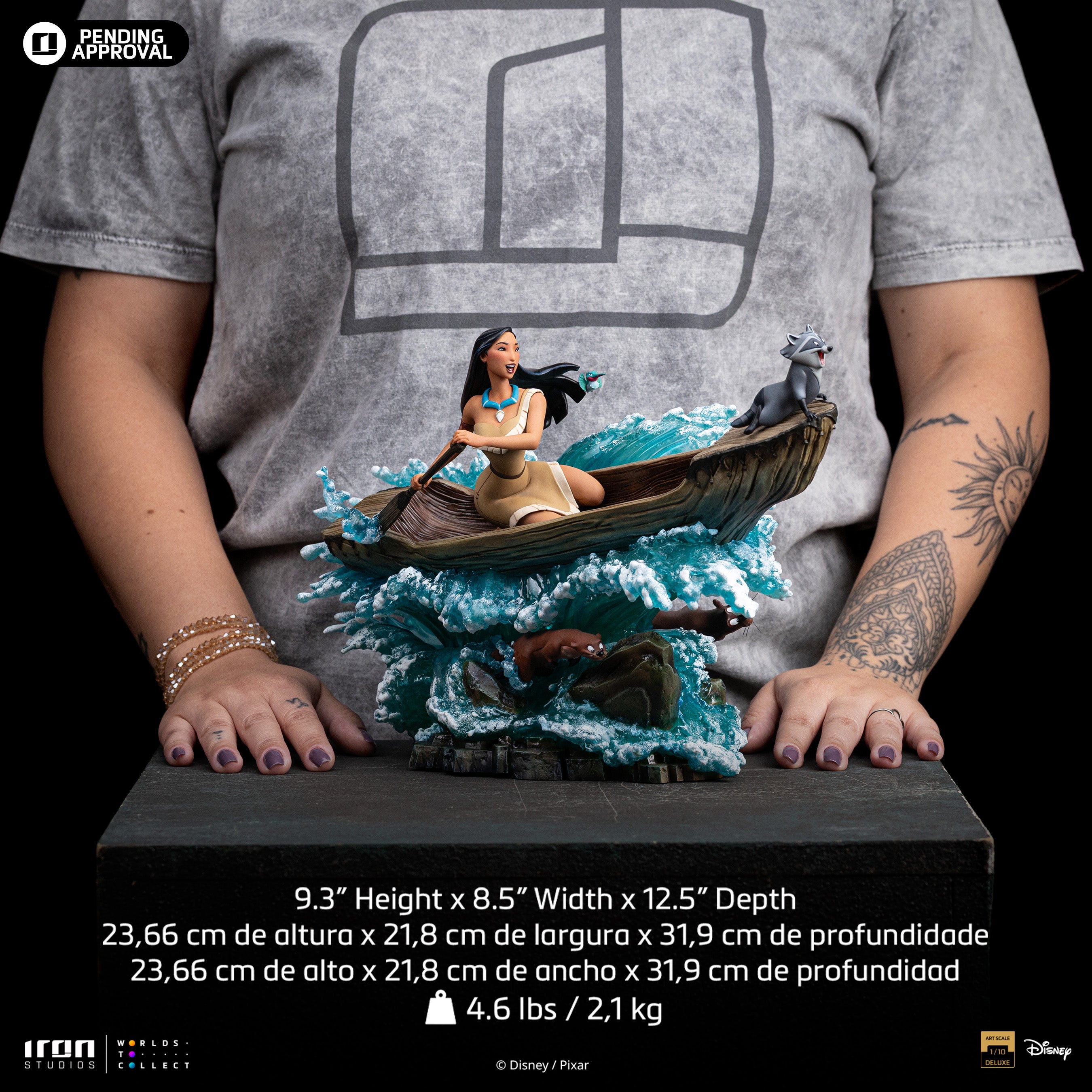 Iron Studios Limited Edition 1/10 Scale Statue of Disney's Classic Pocahontas