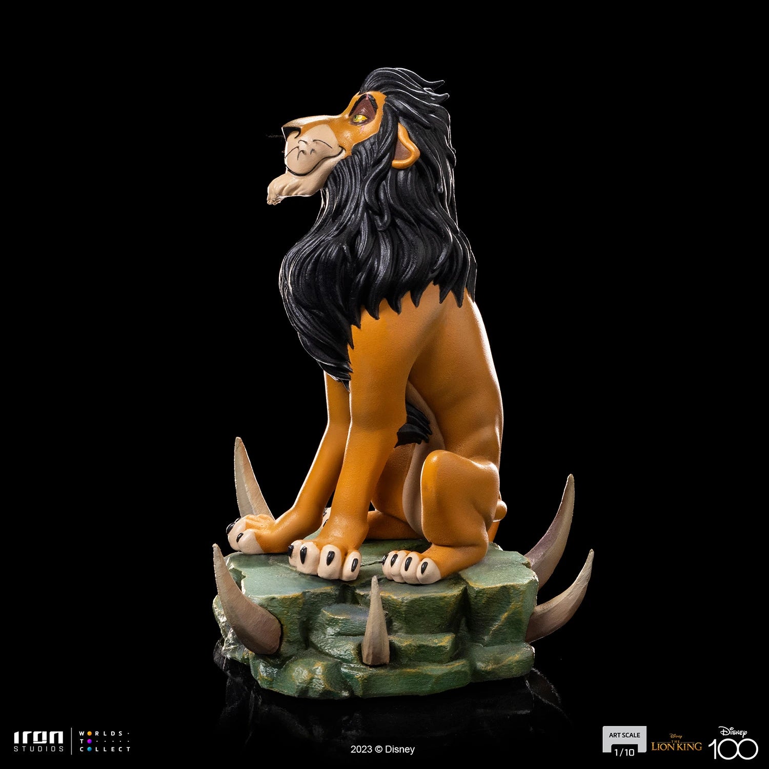 Iron Studios Collectible Disney The Lion King 1/10 Art Scale Statue Featuring the Infamous Scar
