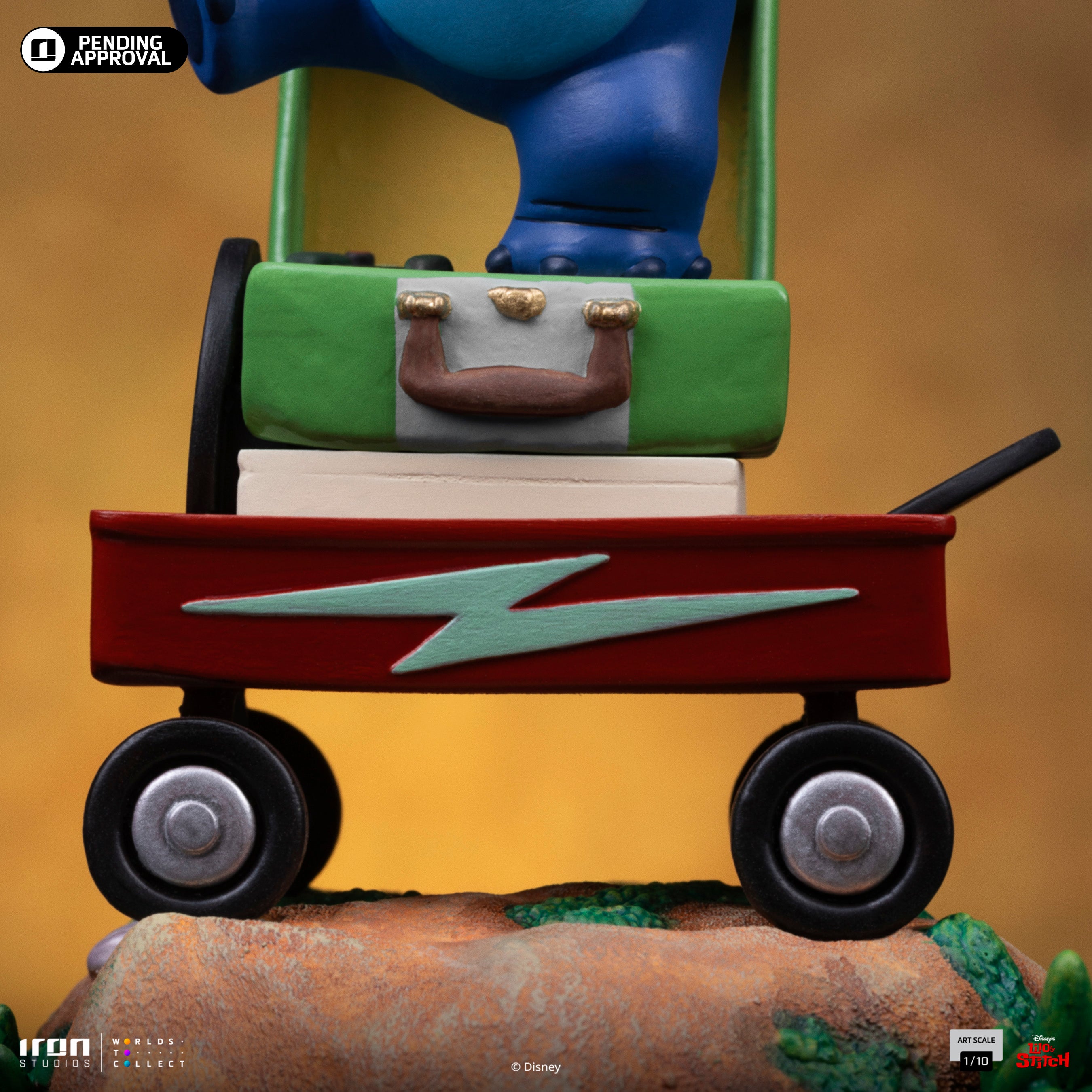Iron Studios Limited Edition 1/10 Art Scale Stitch Statue from Lilo & Stitch