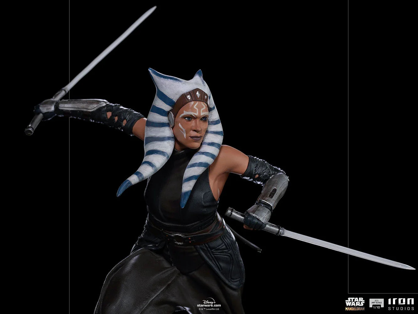 Iron Studios 1/10 Art Scale Highly Detailed Hand - Painted Ahsoka Tano Statue from Star Wars