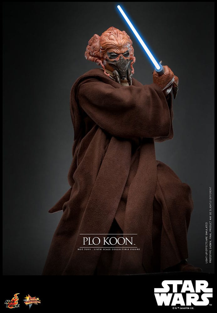 Hot Toys Highly Detailed 1/6th Scale Collectible Figure of Plo Koon from Star Wars: Revenge of the Sith