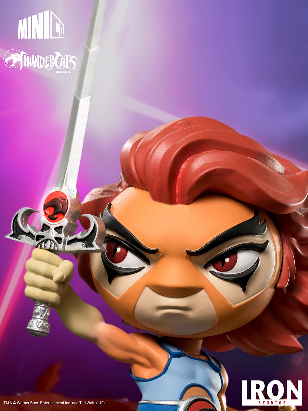 Iron Studios Licensed MiniCo Collectible Statue of Thundercats' Lion - O