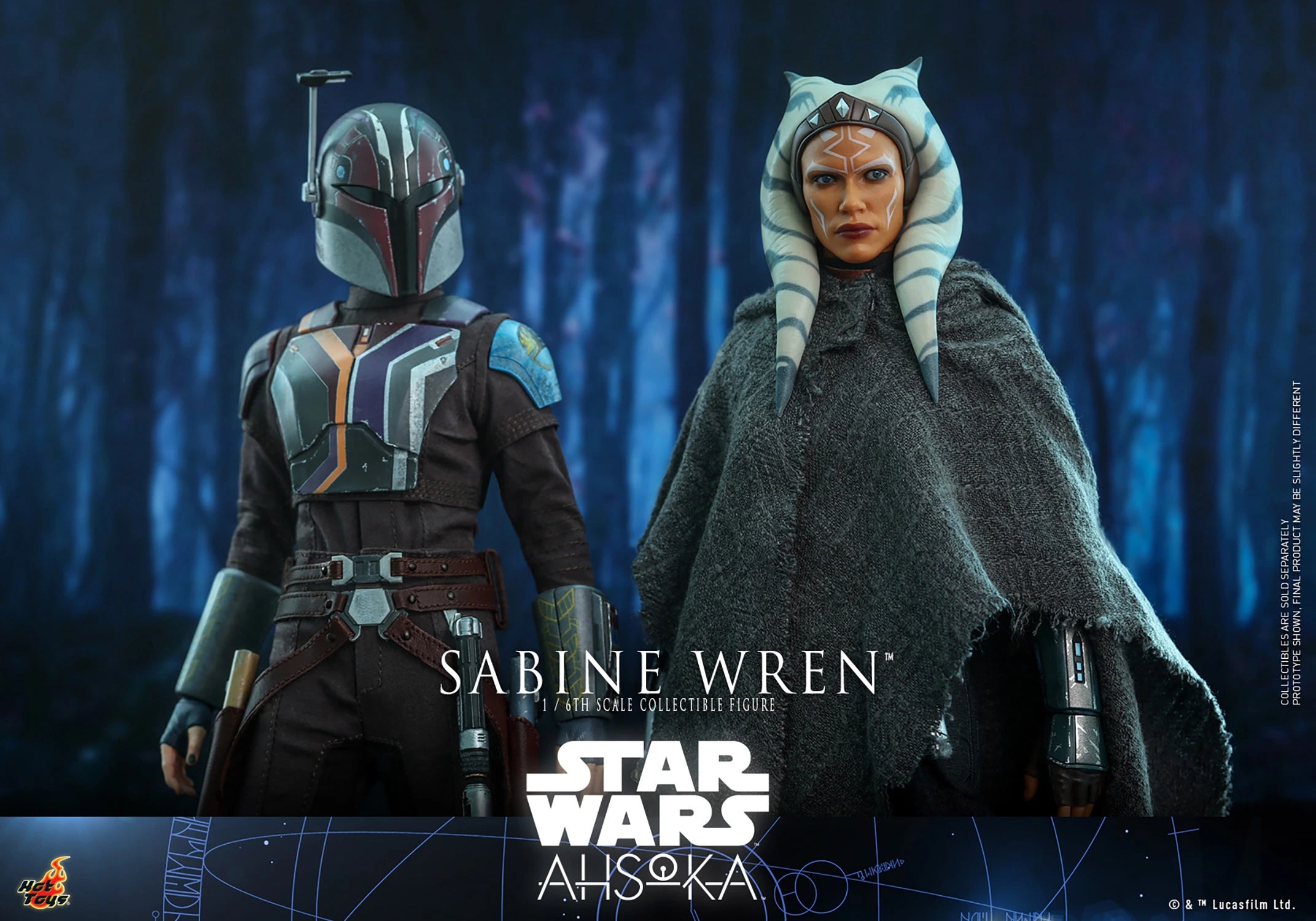 Hot Toys 1/6th Scale Collectible Figure of Sabine Wren from Star Wars Ahsoka Series