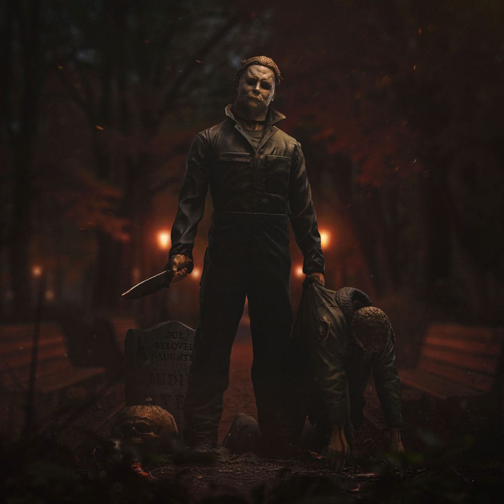 Iron Studios Limited Edition 1/10 Deluxe Art Scale Statue of Michael Myers from Halloween II Horror Movie