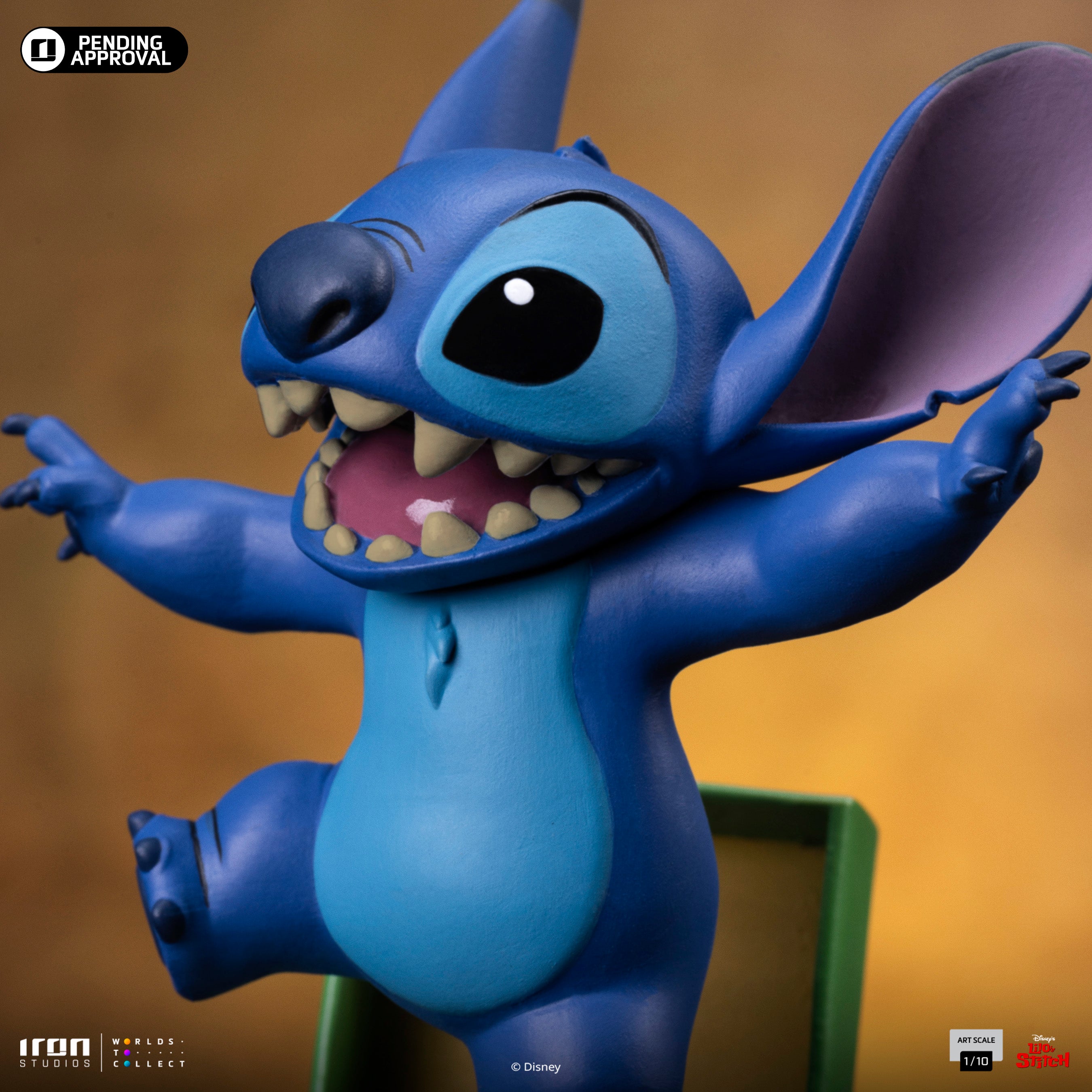 Iron Studios Limited Edition 1/10 Art Scale Stitch Statue from Lilo & Stitch