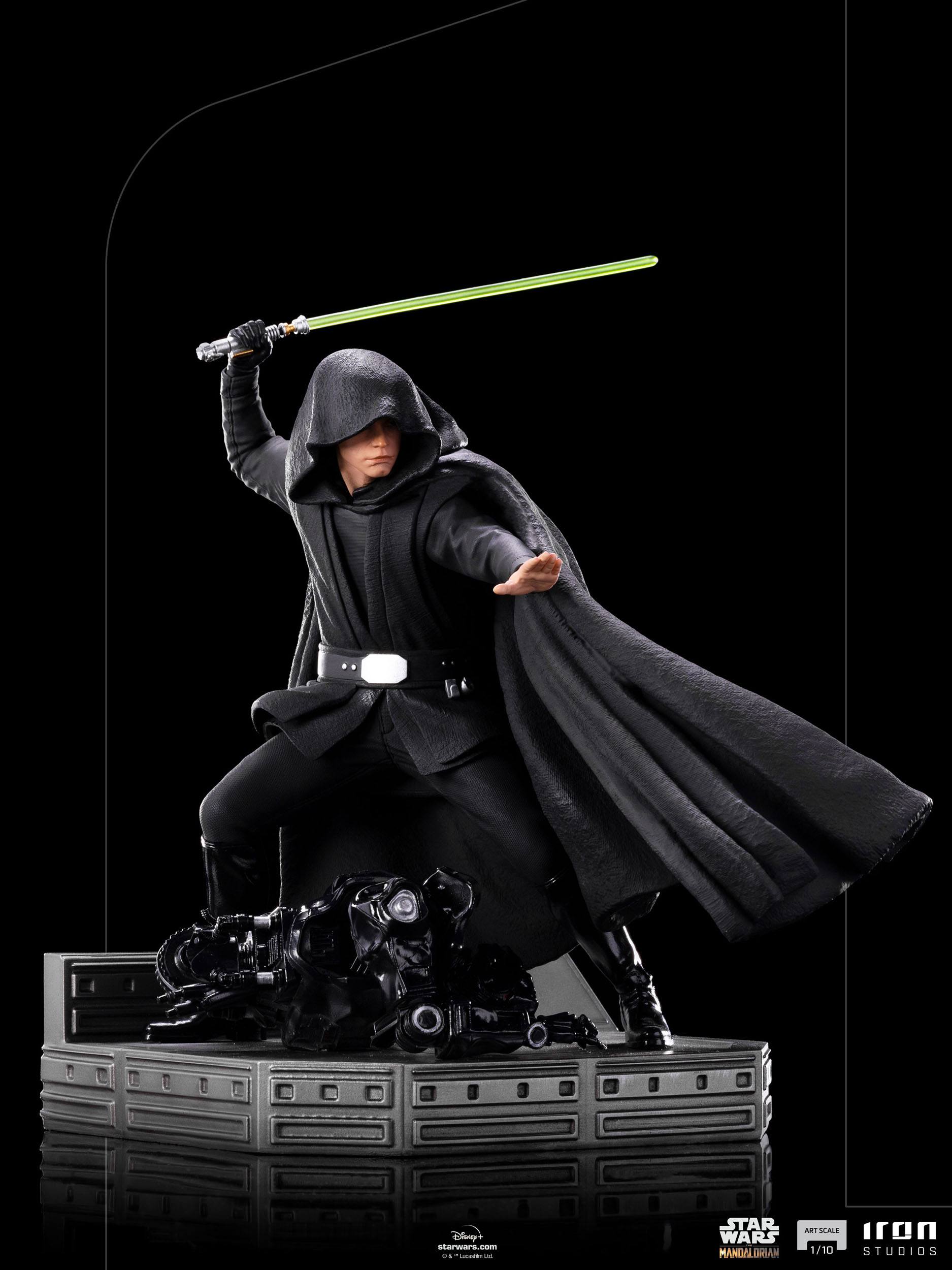Iron Studios 1/10 Art Scale Luke Skywalker Combat Statue from The Mandalorian