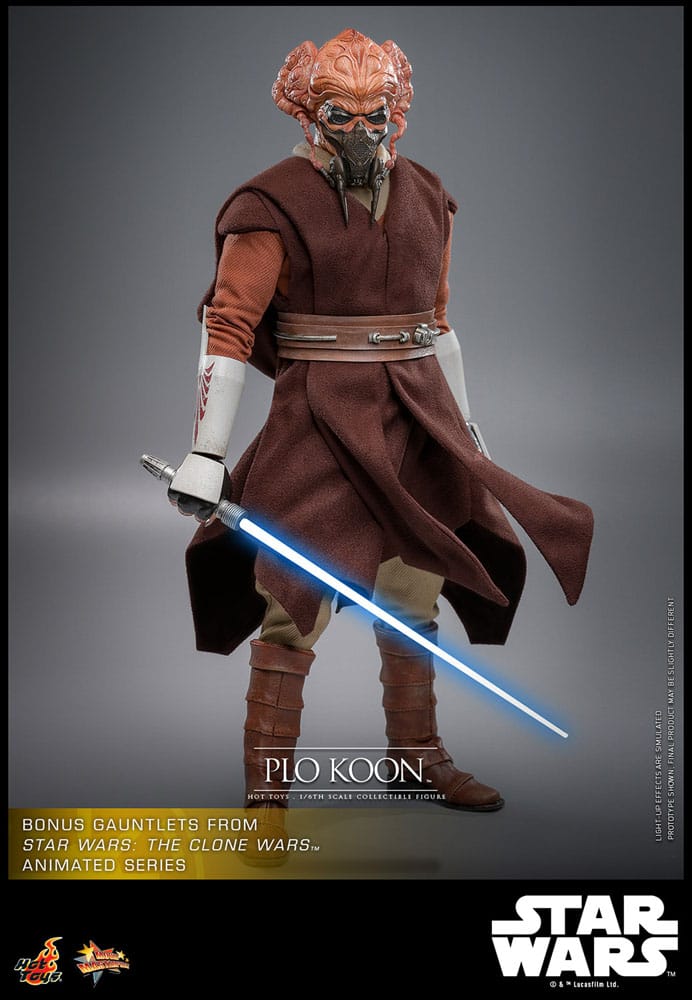 Hot Toys Highly Detailed 1/6th Scale Collectible Figure of Plo Koon from Star Wars: Revenge of the Sith