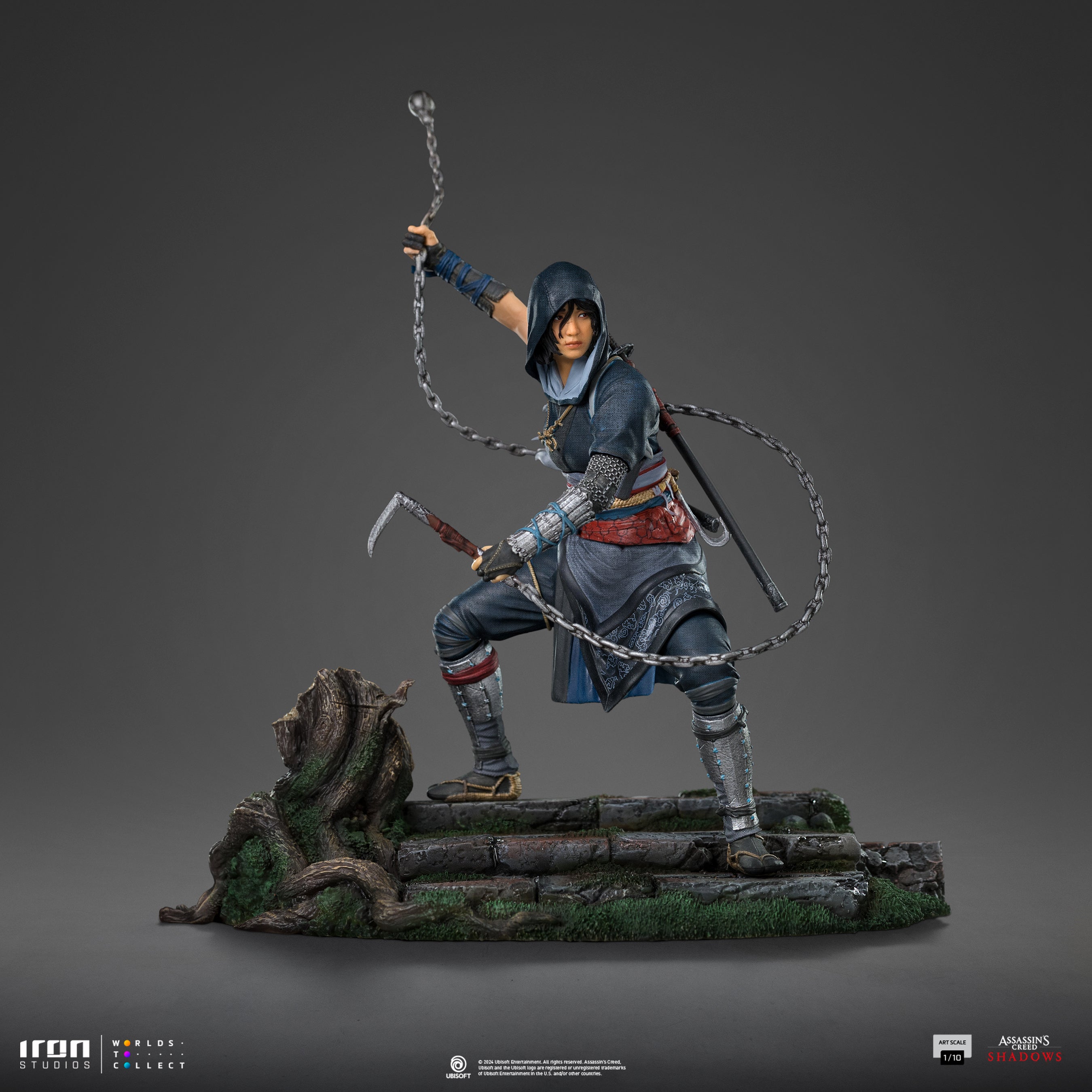Limited Edition 1/10 Art Scale Iron Studios Assassin's Creed Shadows Naoe Collectible Statue