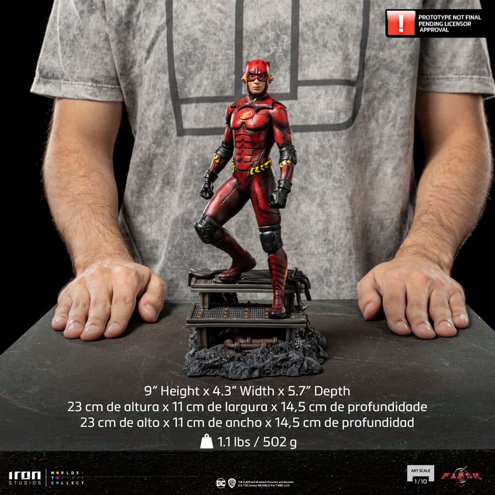 Iron Studios 1/10 Art Scale Limited Edition DC Comics 2023 Alternate Flash Statue
