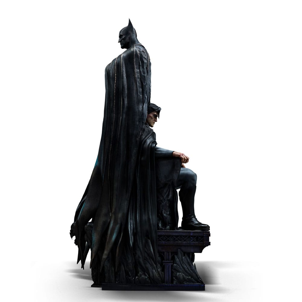 Iron Studios Limited Edition 1/4 Scale Collectible Statue of DC Comics Legacy Replica Batman and Bruce Wayne