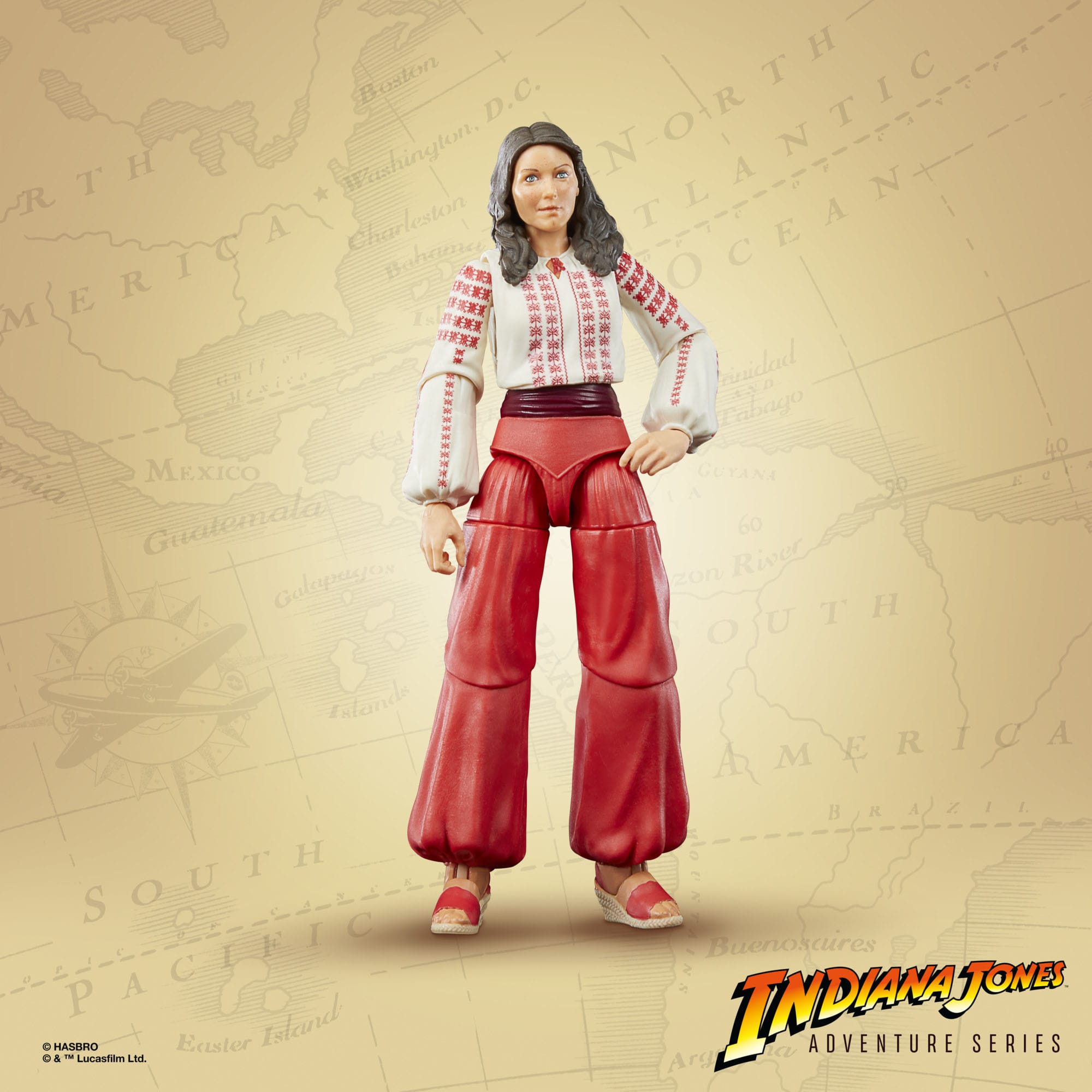 Indiana Jones Adventure Series Collectible 6 - inch Scale Marion Ravenwood Action Figure Toy