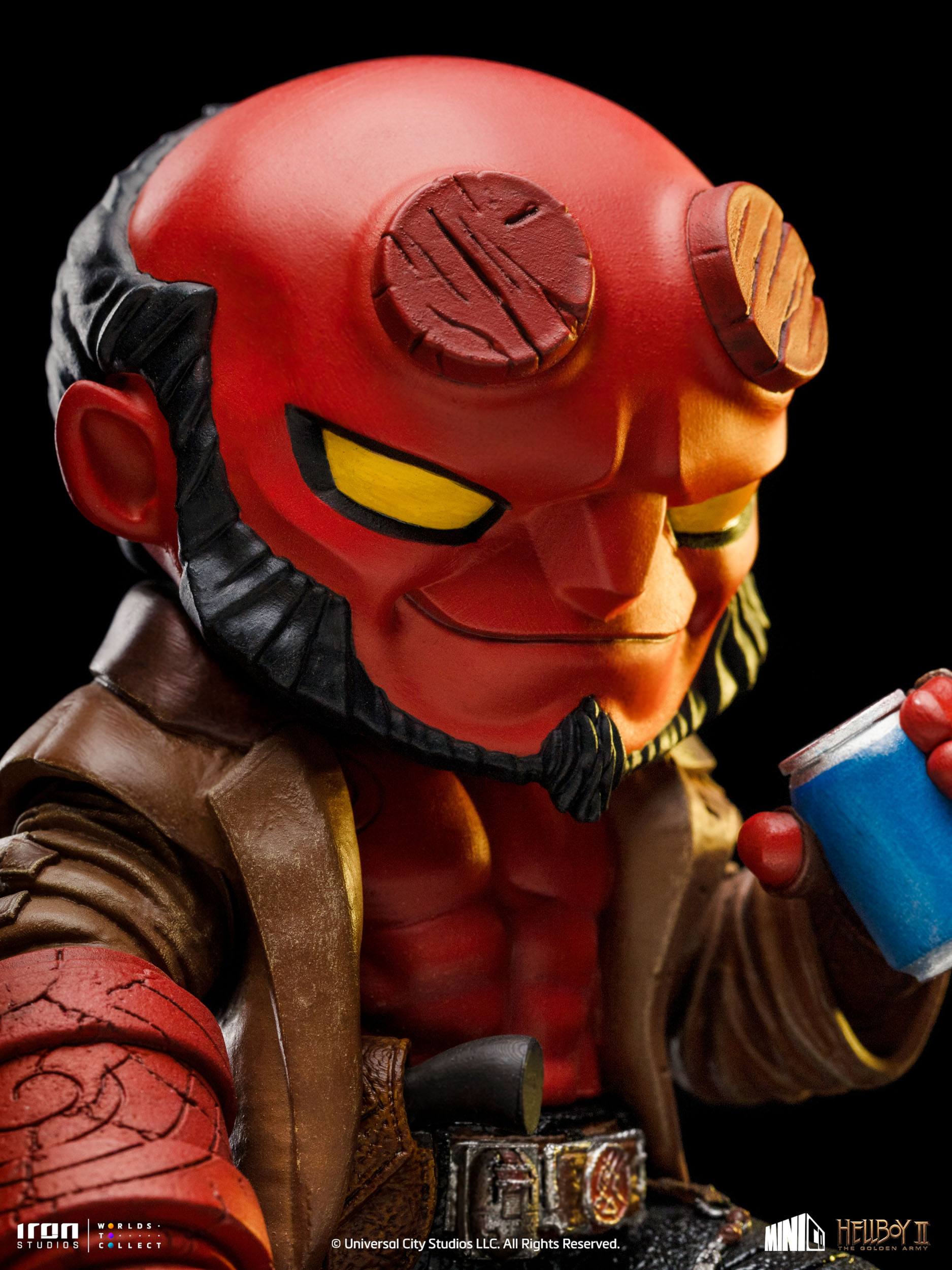 Iron Studios Stylized PVC MiniCo Hellboy from The Golden Army