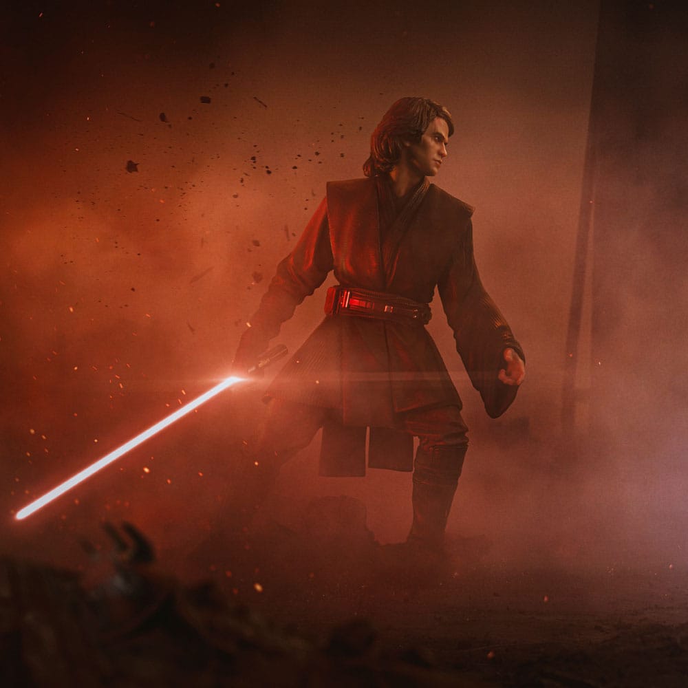 Limited Edition 1/10 Art Scale Collectible Statue of Anakin Skywalker from Iron Studios' Star Wars: Ahsoka Series