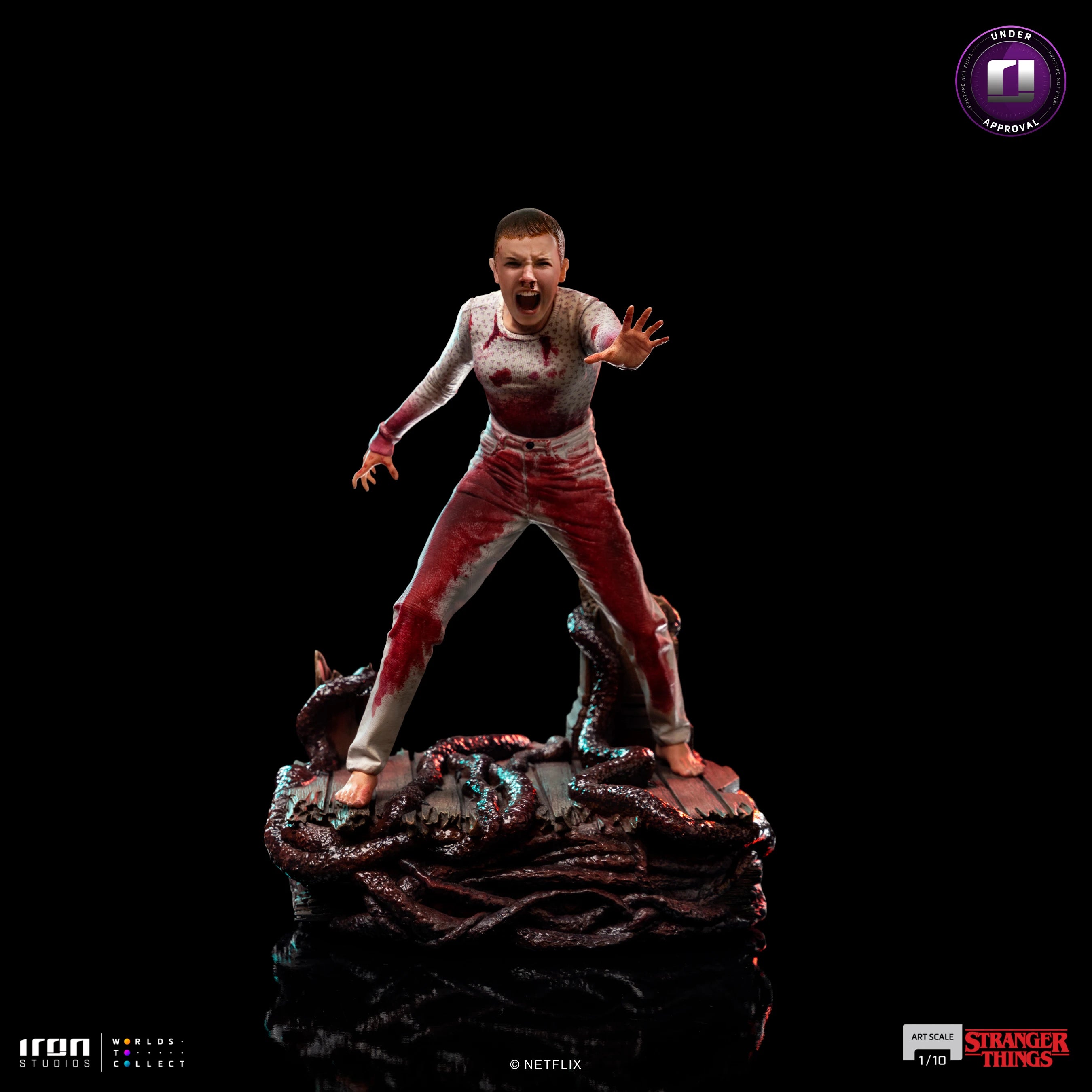 Iron Studios 1/10 Art Scale Stranger Things Eleven Statue - Highly Detailed