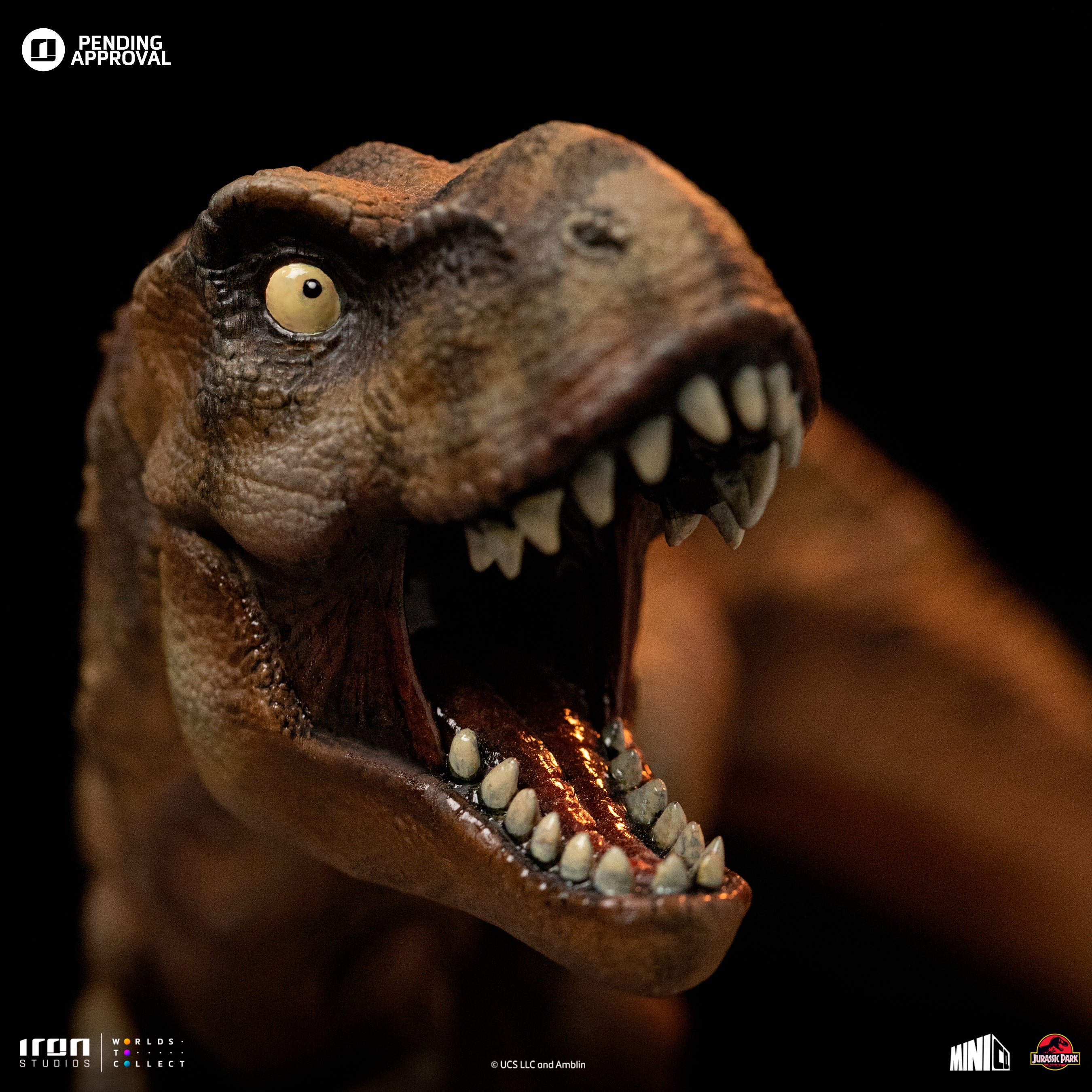 Iron Studios 30th Anniversary Stylized Jurassic Park MiniCo T-Rex Statue