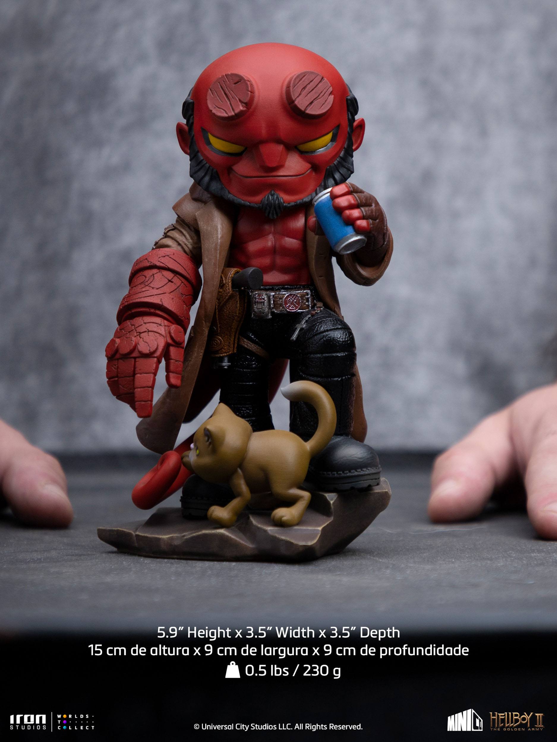Iron Studios Stylized PVC MiniCo Hellboy from The Golden Army