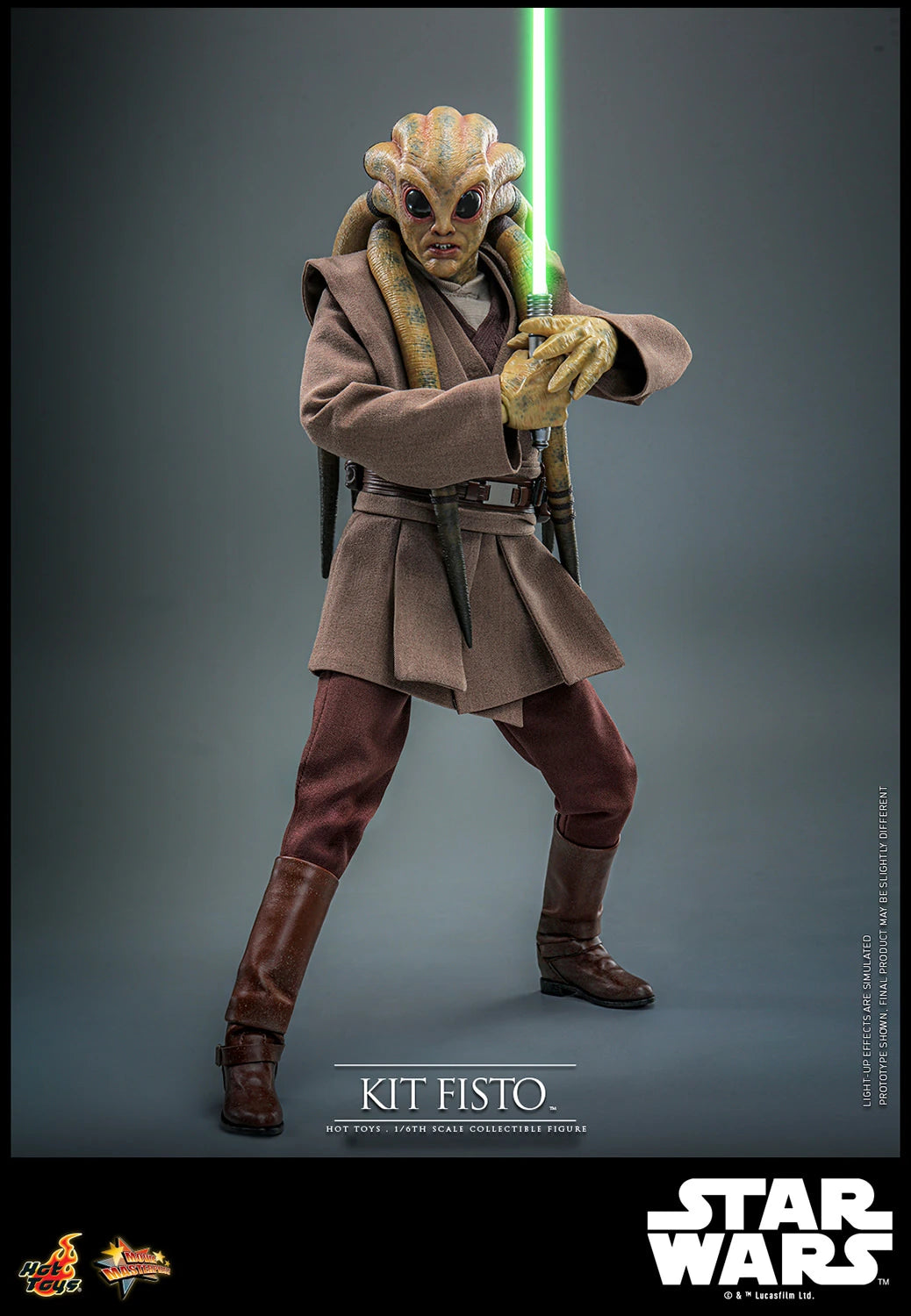 Hot Toys 1/6th Scale Collectible Star Wars Revenge of the Sith Kit Fisto Action Figure